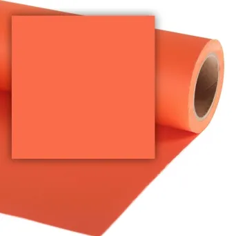 רקע נייר צבעוני לצילום 2.72X11 מטר Colorama Pumpkin