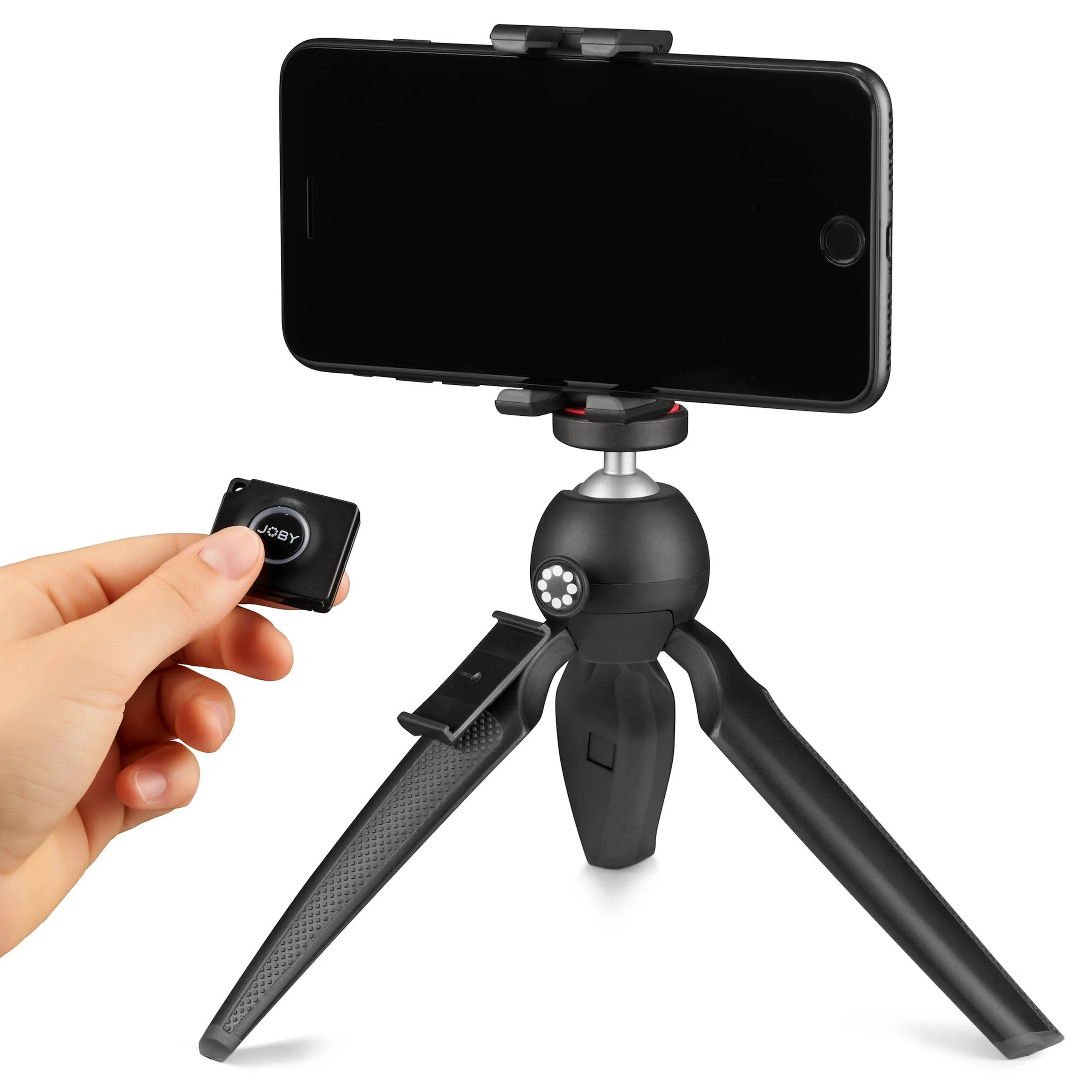 חצובה שולחנית כולל שלט ומחזיק לסמארטפון Joby HandyPod Plus