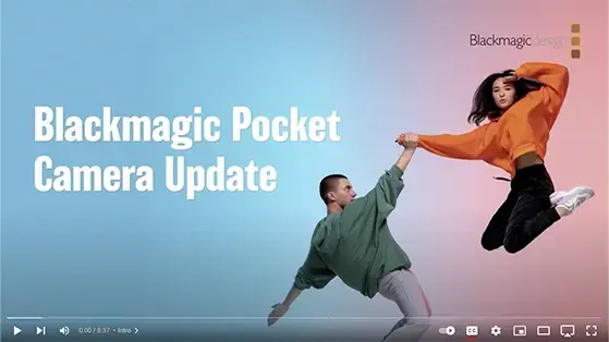 מצלמה Blackmagic Pocket Cinema Camera 6K G2