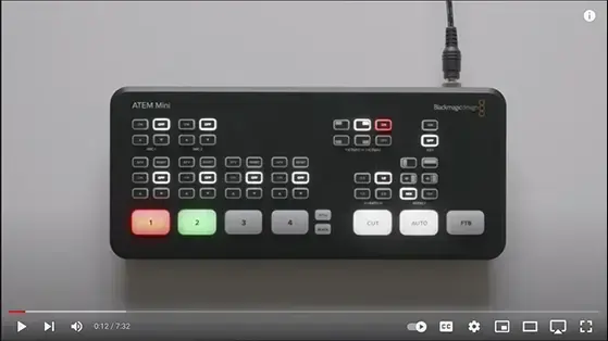 Blackmagic Atem mini