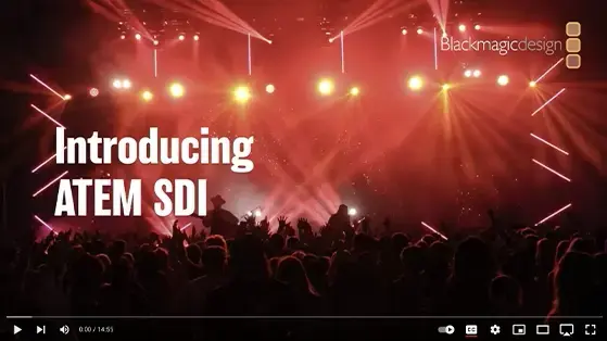 Blackmagic ATEM SDI Pro ISO-- שנתיים אחריות