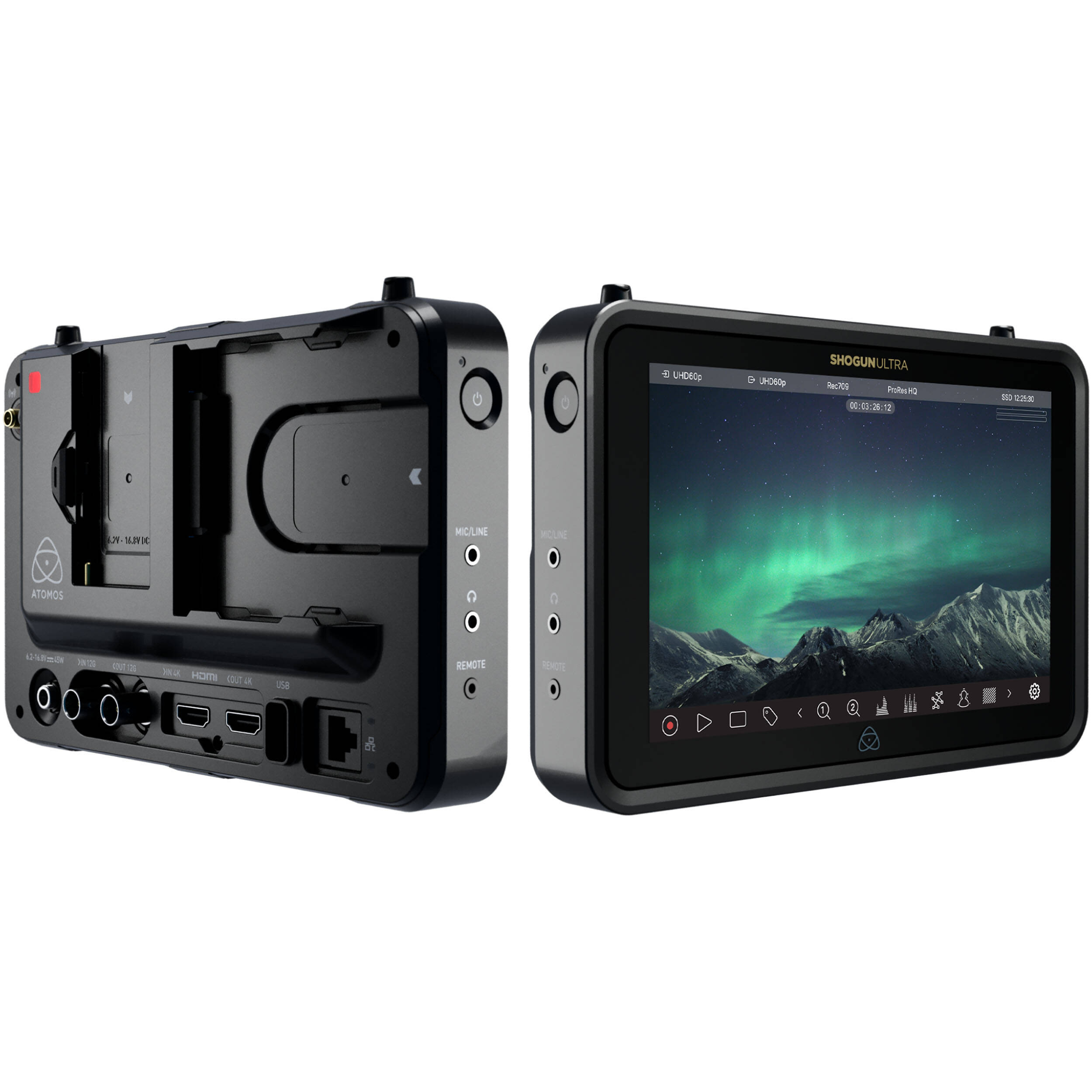 מוניטור מקליט "7 מסך מגע Atomos Shogun Ultra