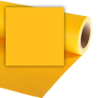 רקע נייר צהוב לצילום 2.18X11 מטר Colorama Buttercup