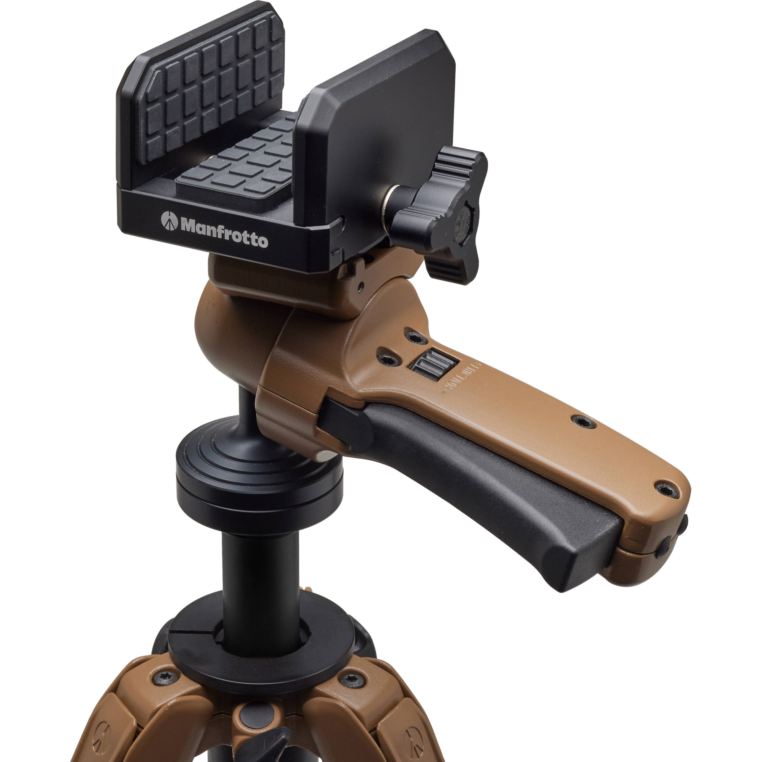 חצובת סיבי פחמן לנשק סדרה 055 עם ידית כוונון Manfrotto Alpha S.H.O.T