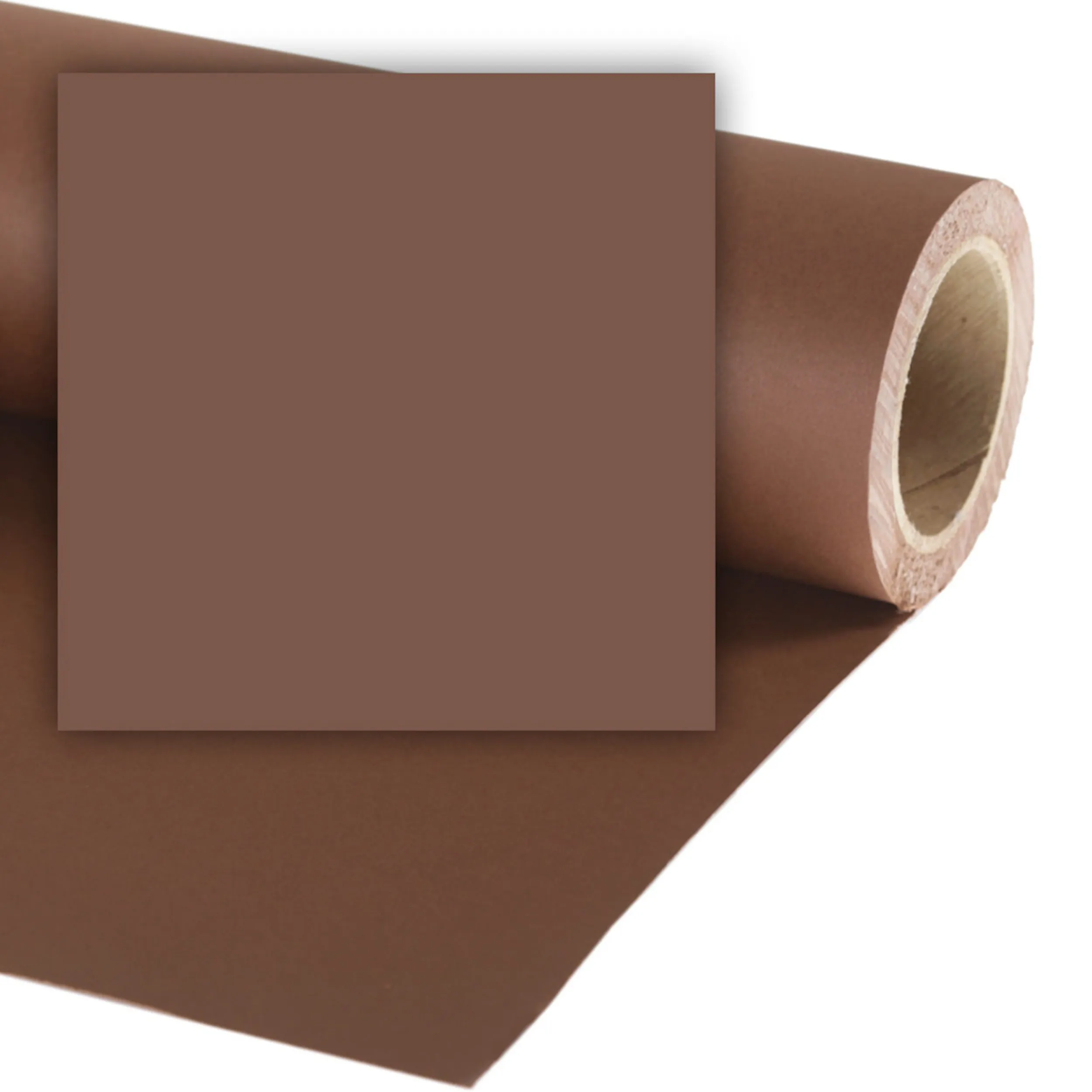 רקע נייר חום לצילום 2.72X11 מטר Colorama PEAT BROWN