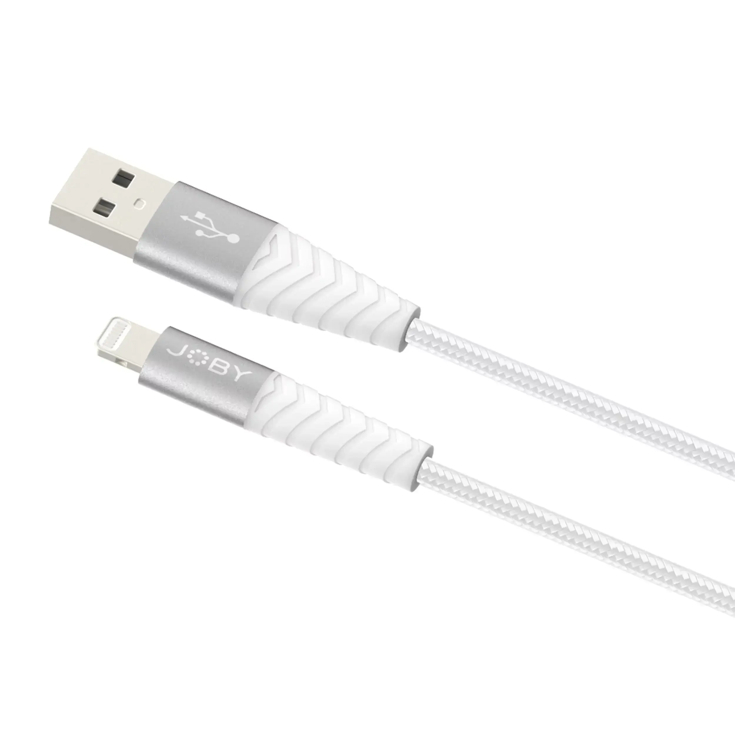 כבל 1.2 מטר לבן JOBY Charge & Sync Lightning
