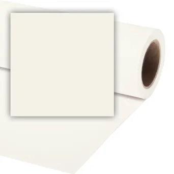 רקע נייר לבן לצילום 2.72X11 מטר Colorama Polar White