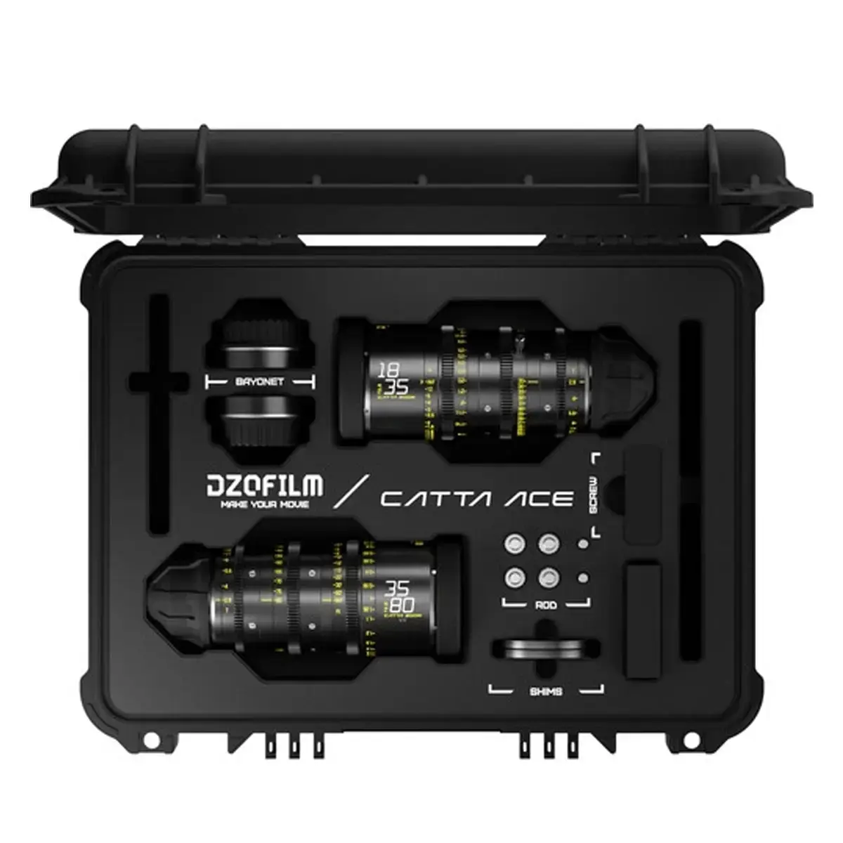 סט עדשות DZOFilm Catta 18-35 & 35-80mm T2.9-E Mount