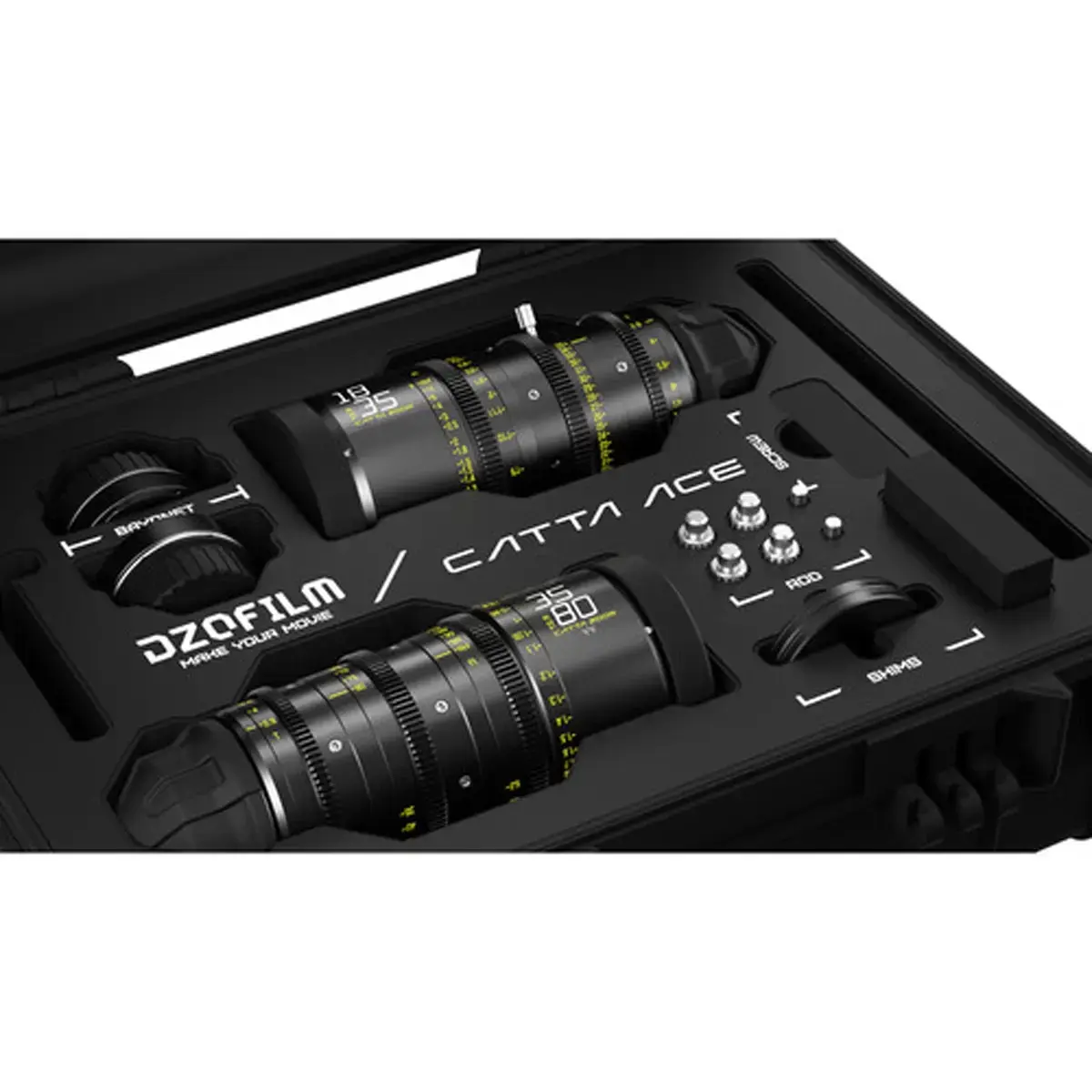 סט עדשות DZOFilm Catta 18-35 & 35-80mm T2.9-E Mount