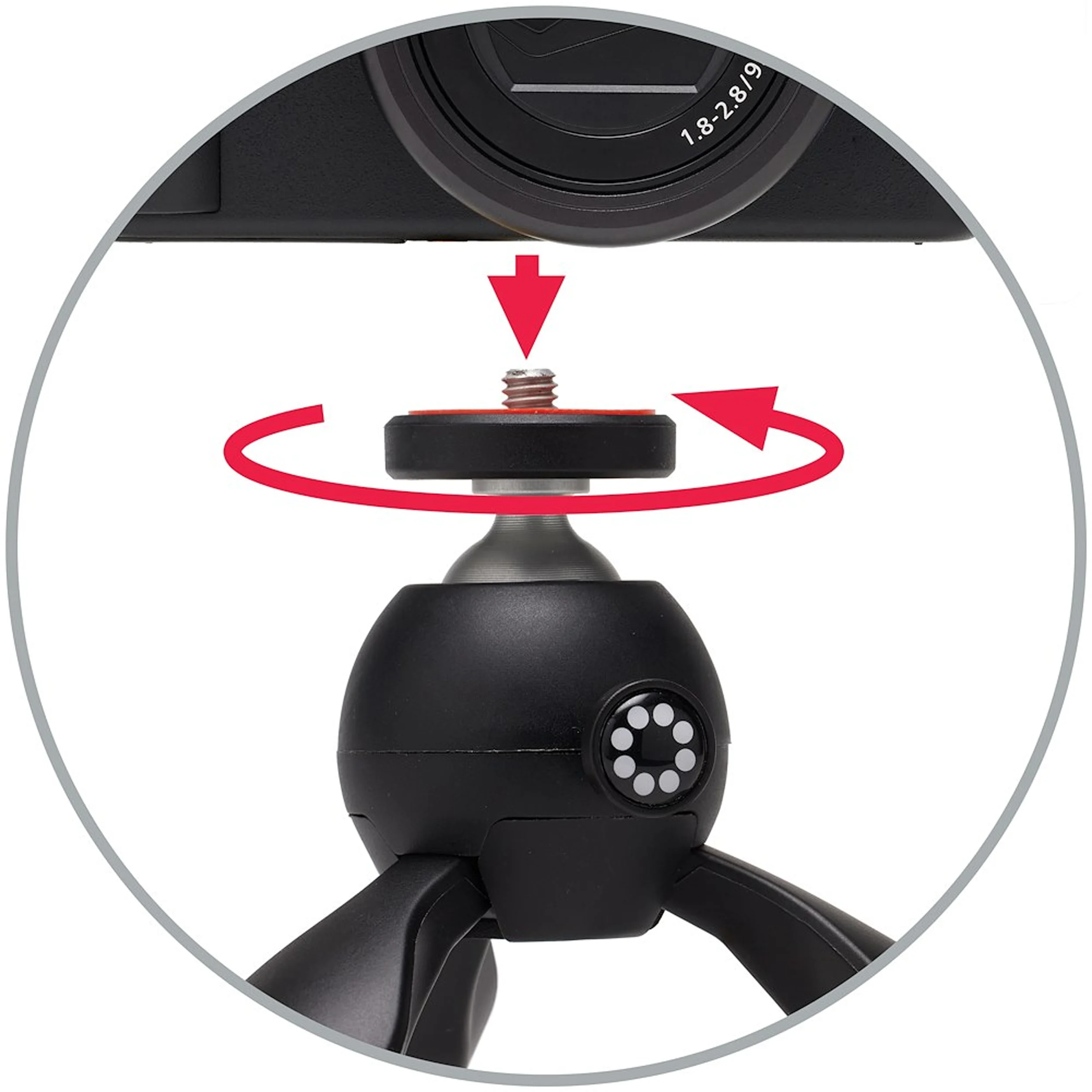 חצובה שולחנית Joby Handypod 2