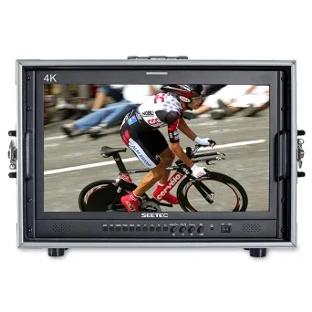 מוניטור וידאו 21.5" 4K ברזולוציה 1920X1080 כולל ארגז נשיאה תוצרת SEETEC