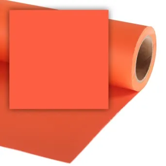 רקע נייר לצילום 2.72X11 מטר Colorama Mandarin