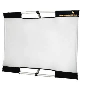 רפלקטור לבן/כסוף 90X60 ס"מ Sun-Bounce Micro-Mini
