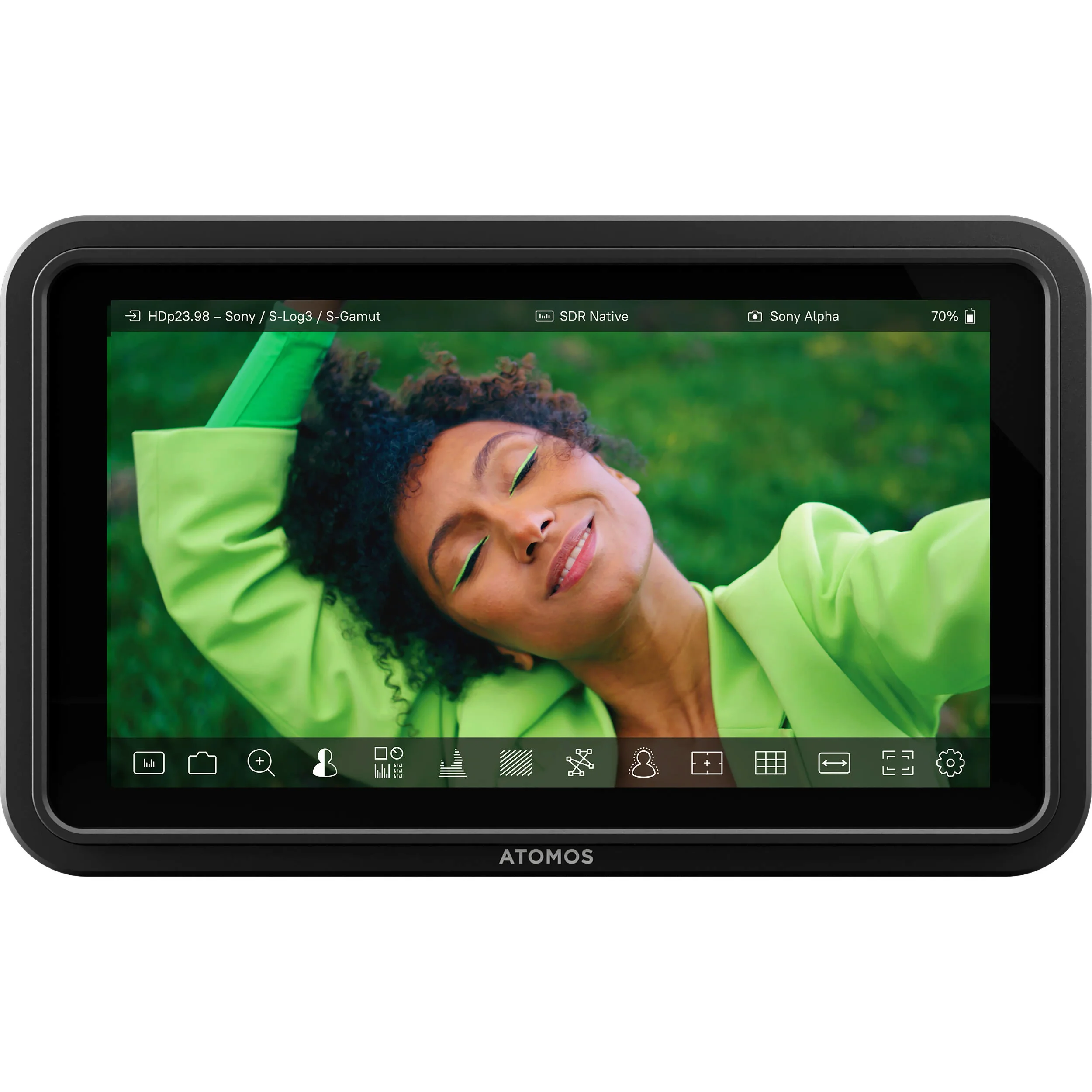 מוניטור "5.2 מסך מגע Atomos Shinobi II  HDMI HDR