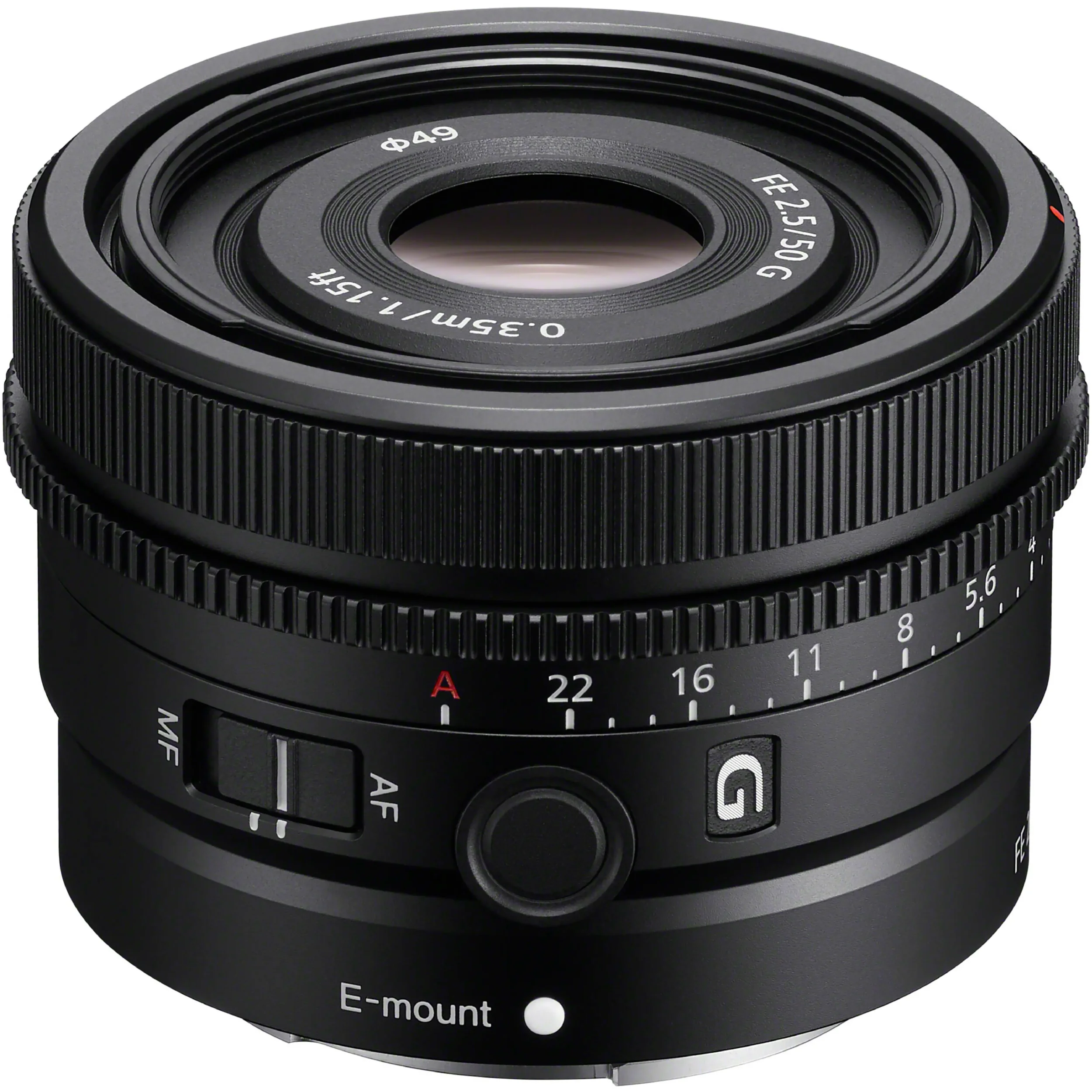 עדשת Sony FE 50mm F2.5 GM