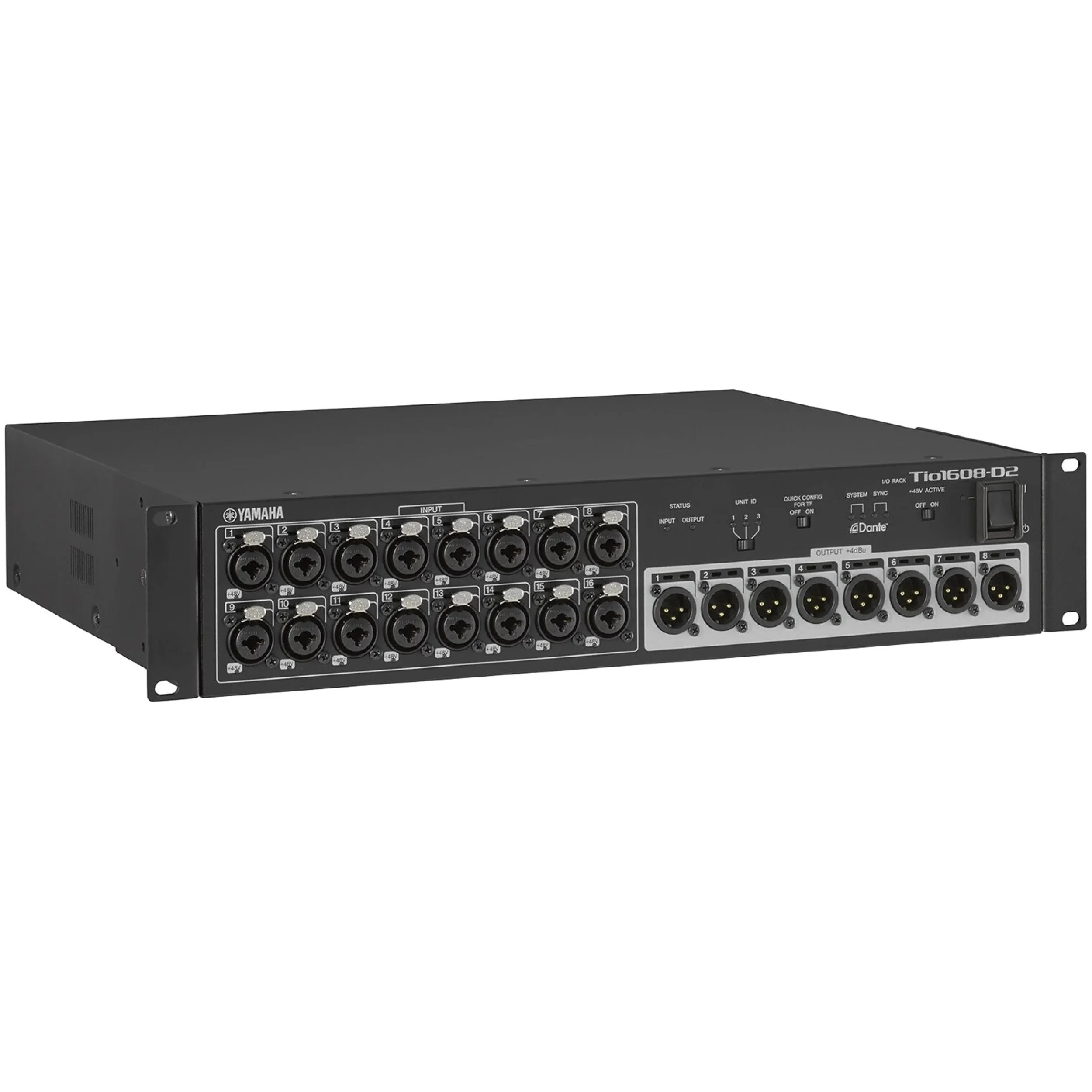 קופסת הרחבה Yamaha TIO1608-D2 Dante