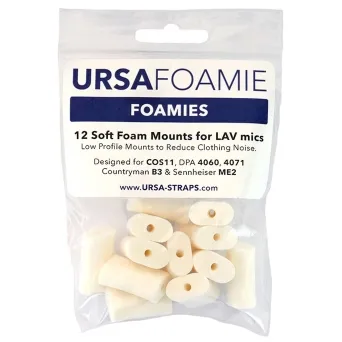 מגן ספוג רך לנק מייק, צבע לבן Ursa Straps Mini Foamies