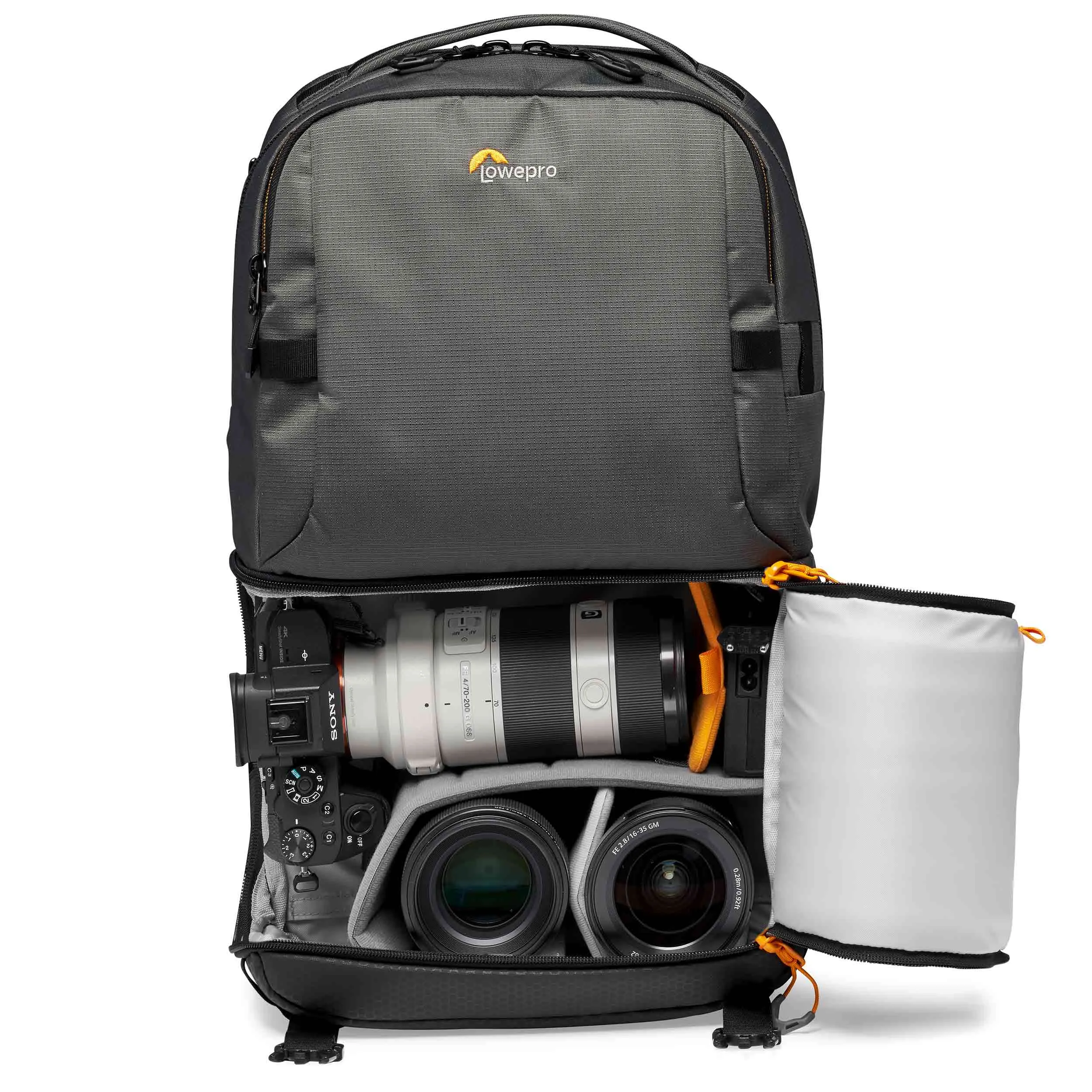 תיק גב למצלמה Lowepro Fastpack BP 250 AW III--אפור