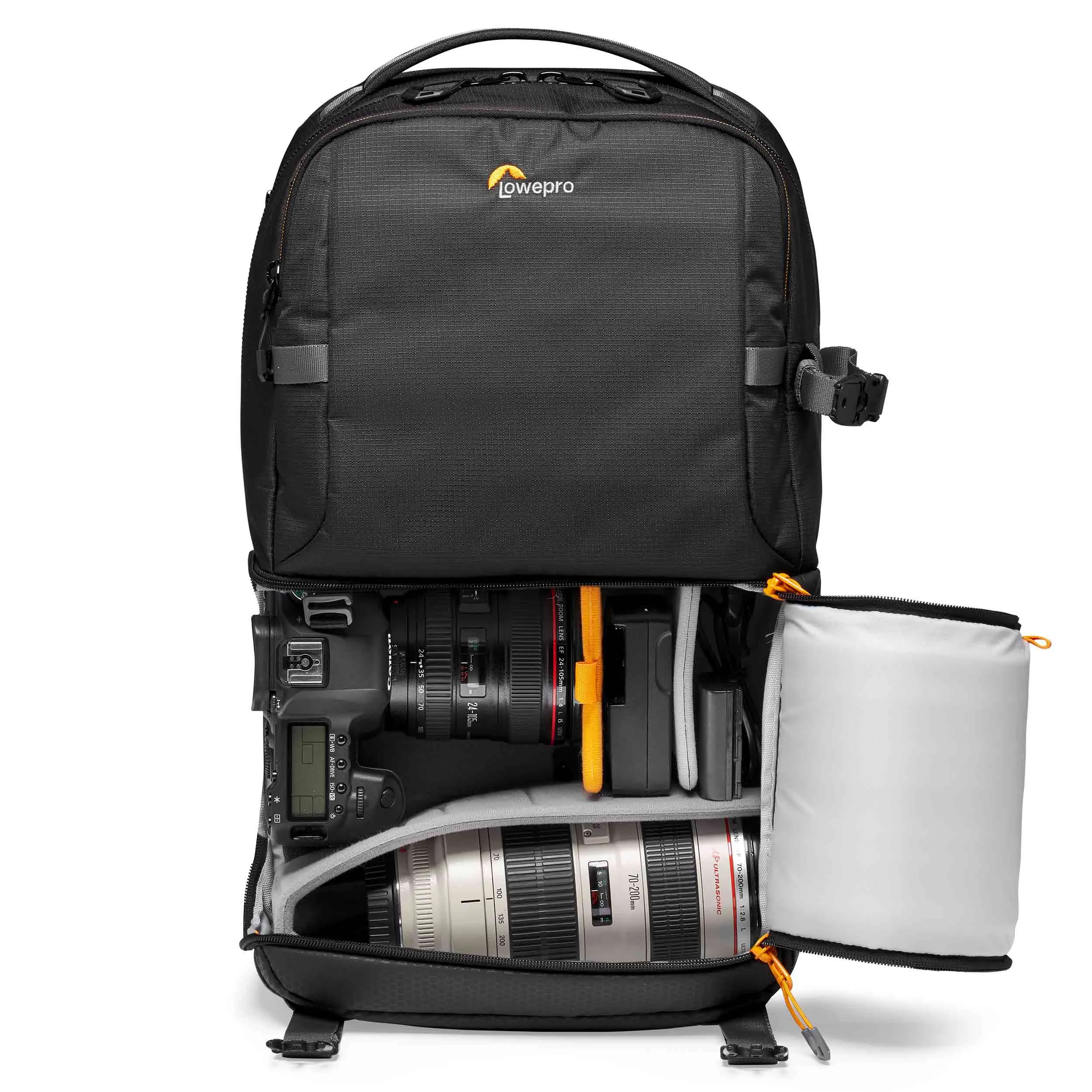 תיק גב למצלמה Lowepro Fastpack BP 250 AW III--שחור