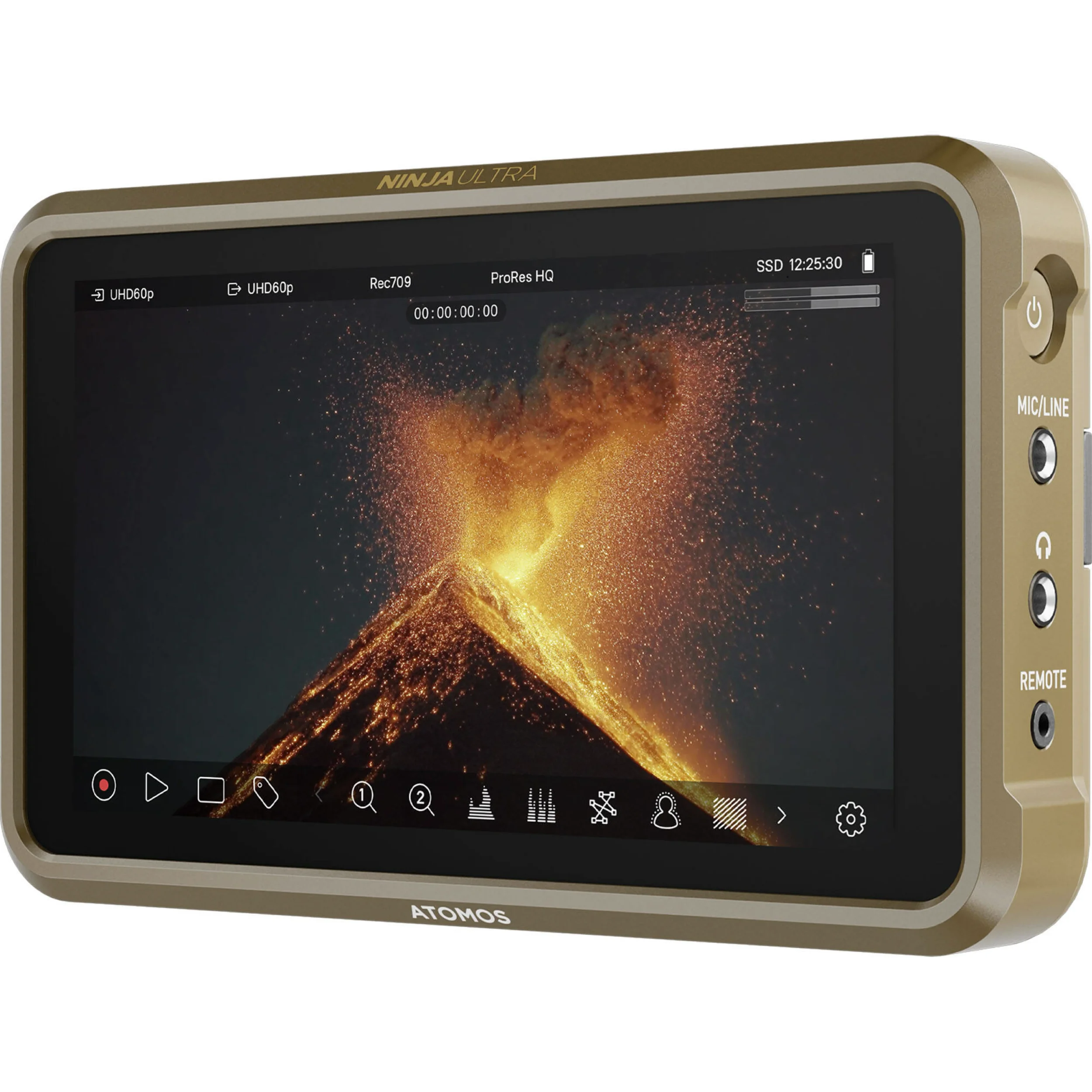 מוניטור מקליט "5.2 מסך מגע Atomos Ninja Ultra