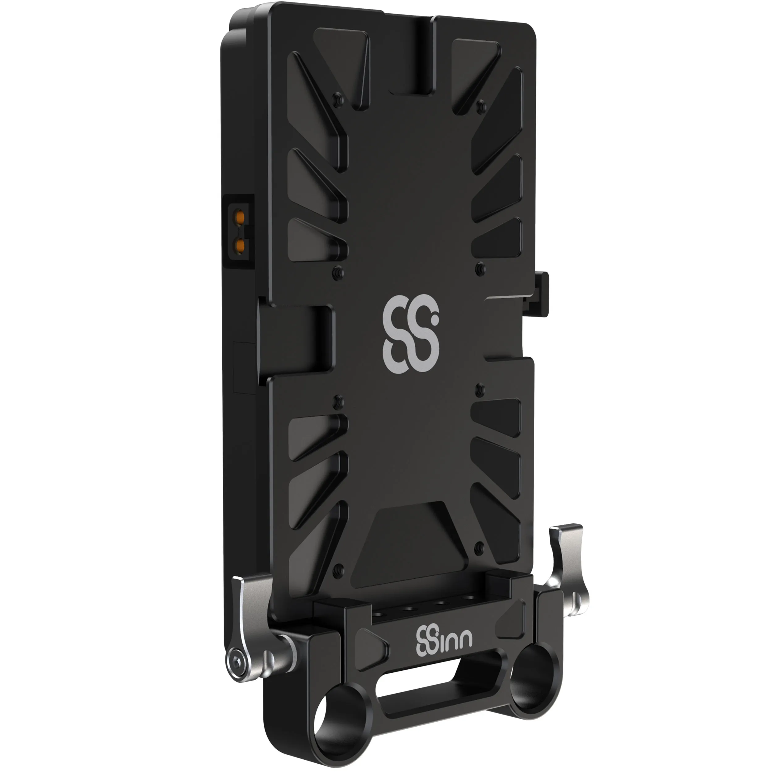 8Sinn Battery Mounting Plate with 15mm Rod Clamp + V-Mount Battery Plate