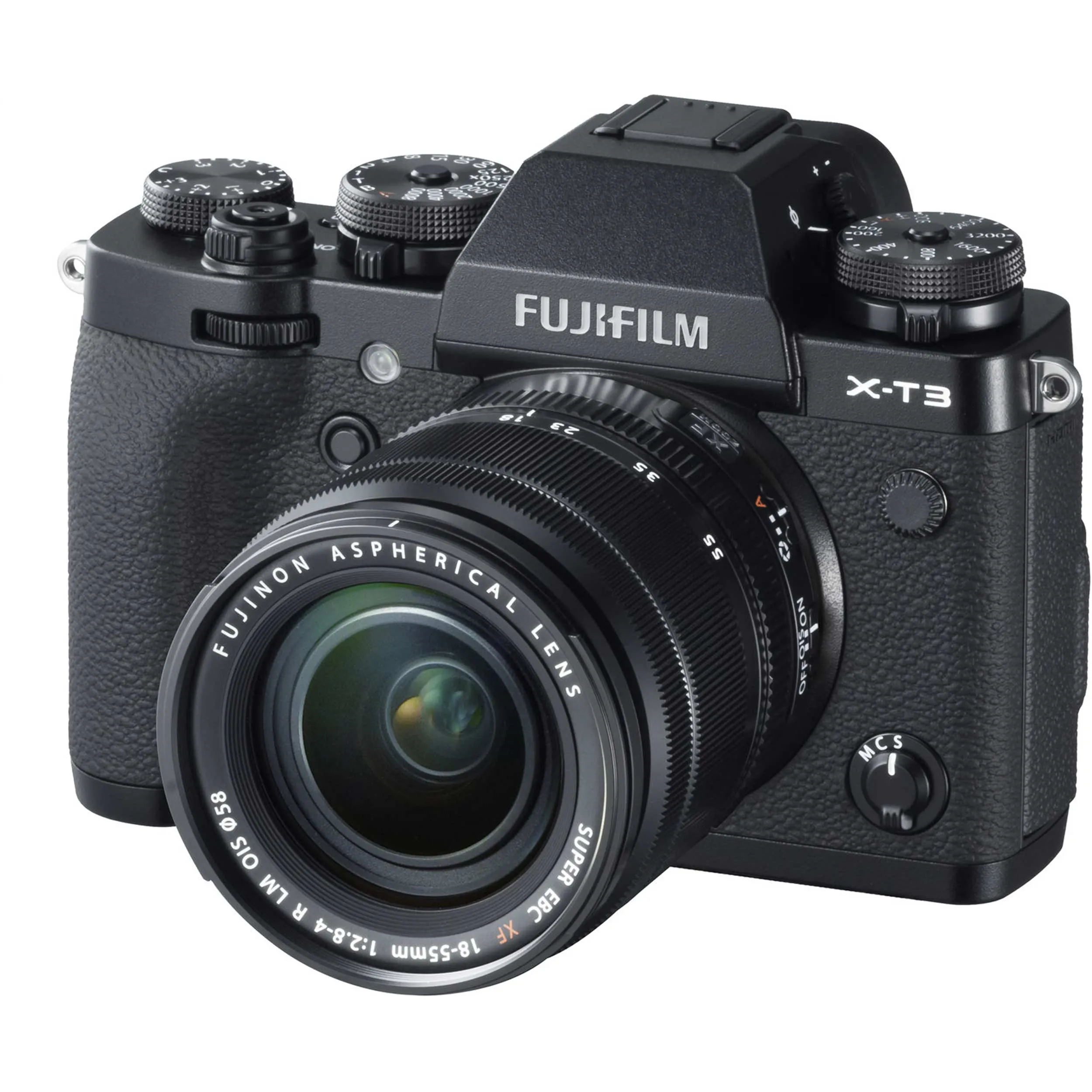 מצלמה דיגיטלית ללא מראה קיט עם עדשה 18-55 מ"מ FUJIFILM X-T3 (שחורה)
