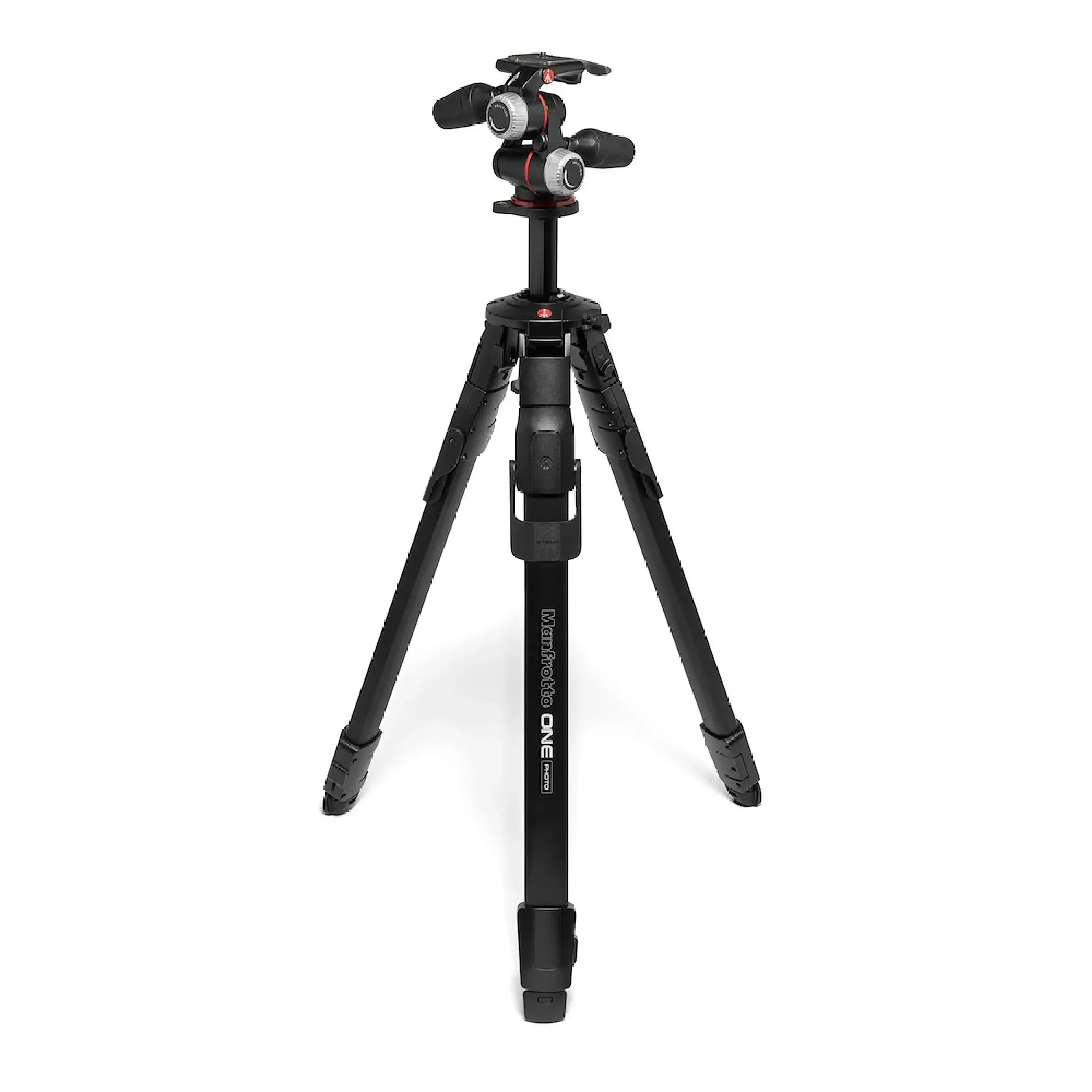 קיט חצובת אלומיניום פתיחה מהירה Manfrotto One Photo + ראש 3 צירים