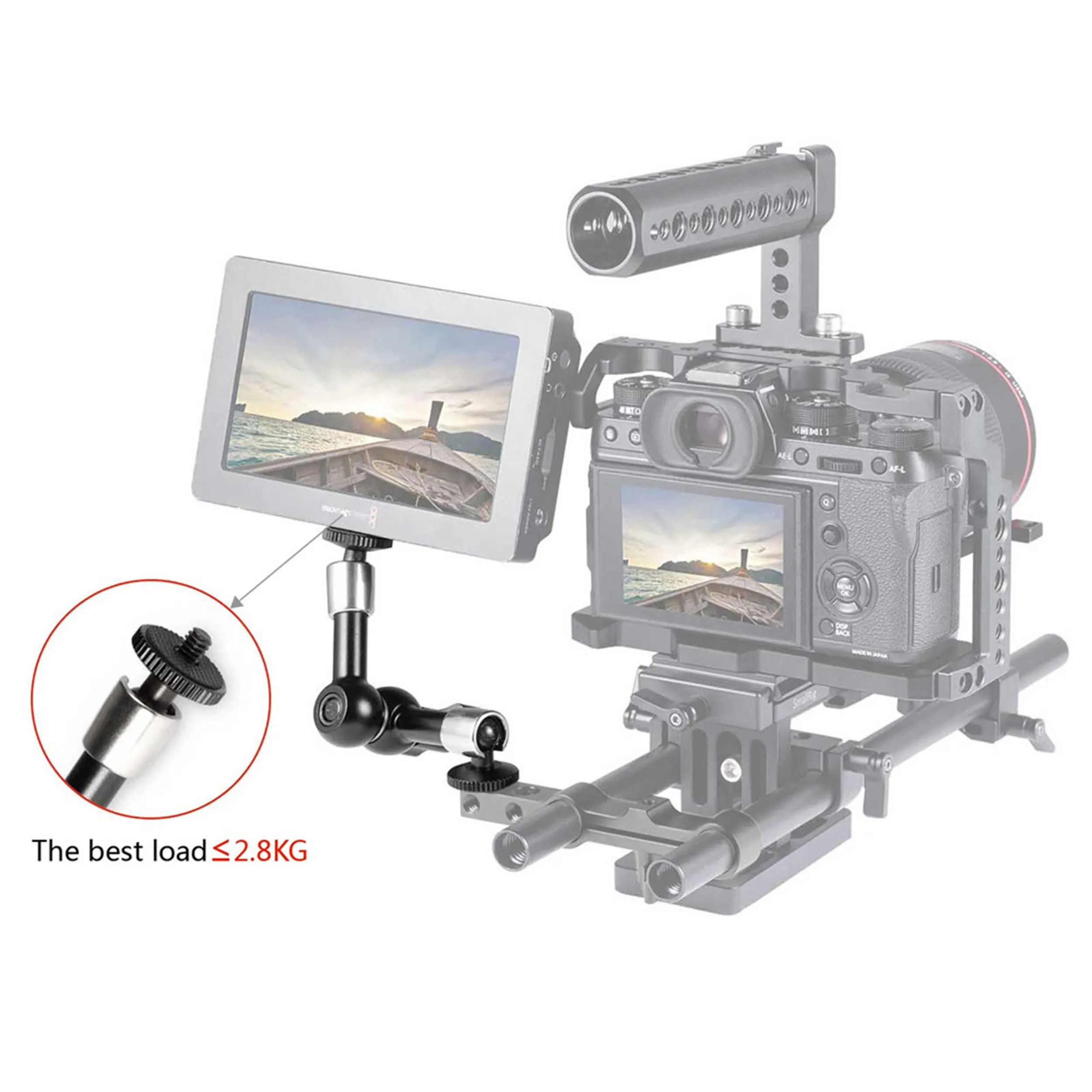 זרוע מפרקית 14 ס"מ SmallRig 2065B