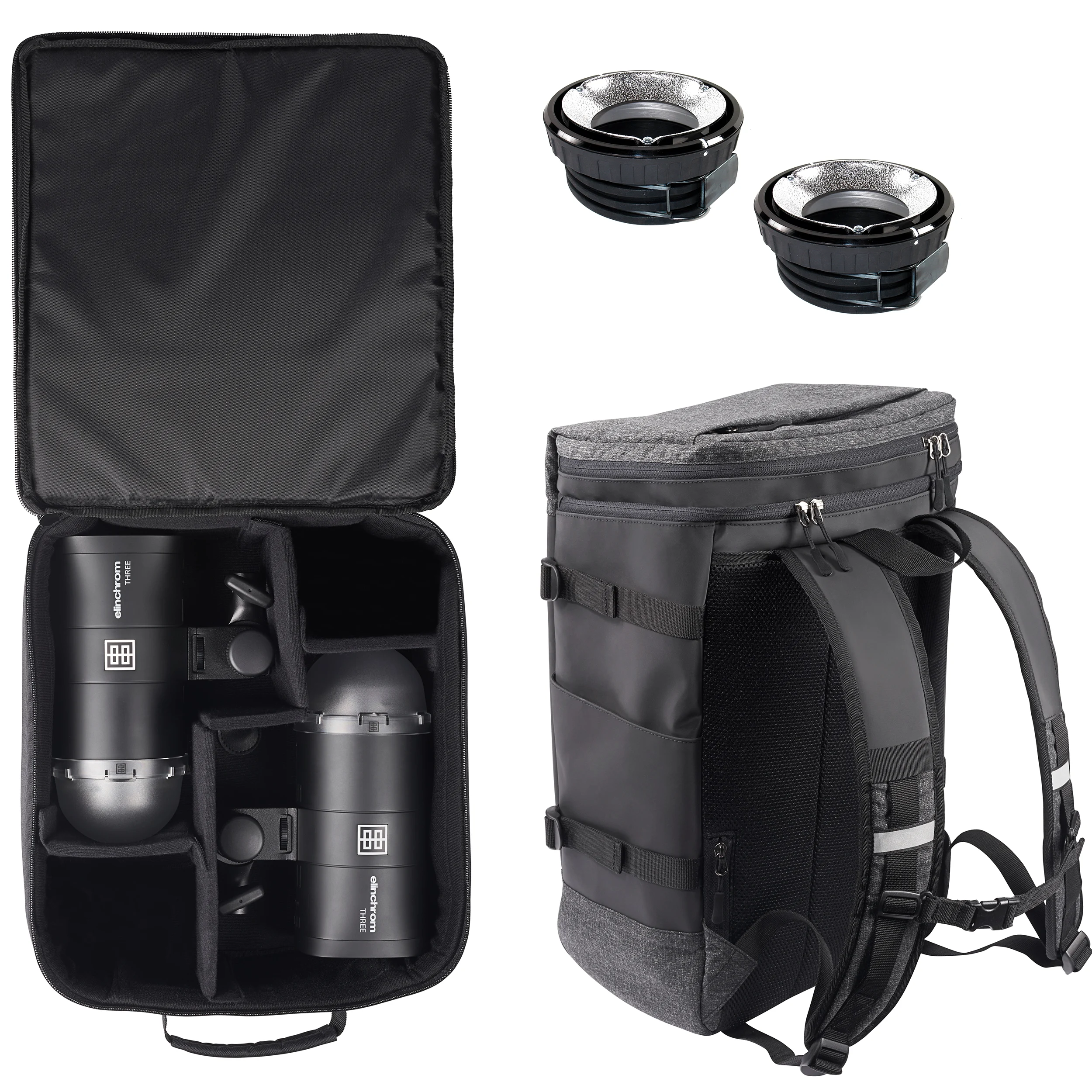 קיט 2 פלאשים Elinchrom THREE