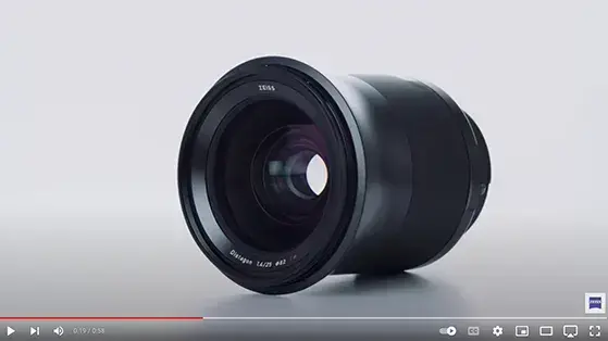 עדשת ZEISS Milvus 25mm f/1.4 ZE למצלמות CANON