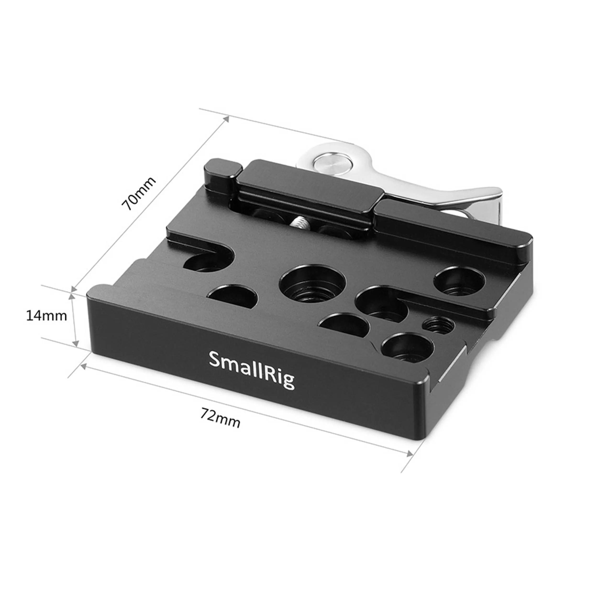 מתאם מסילה תואם ARCA SWISS עם מחבר שחרור מהיר SmallRig 2143B