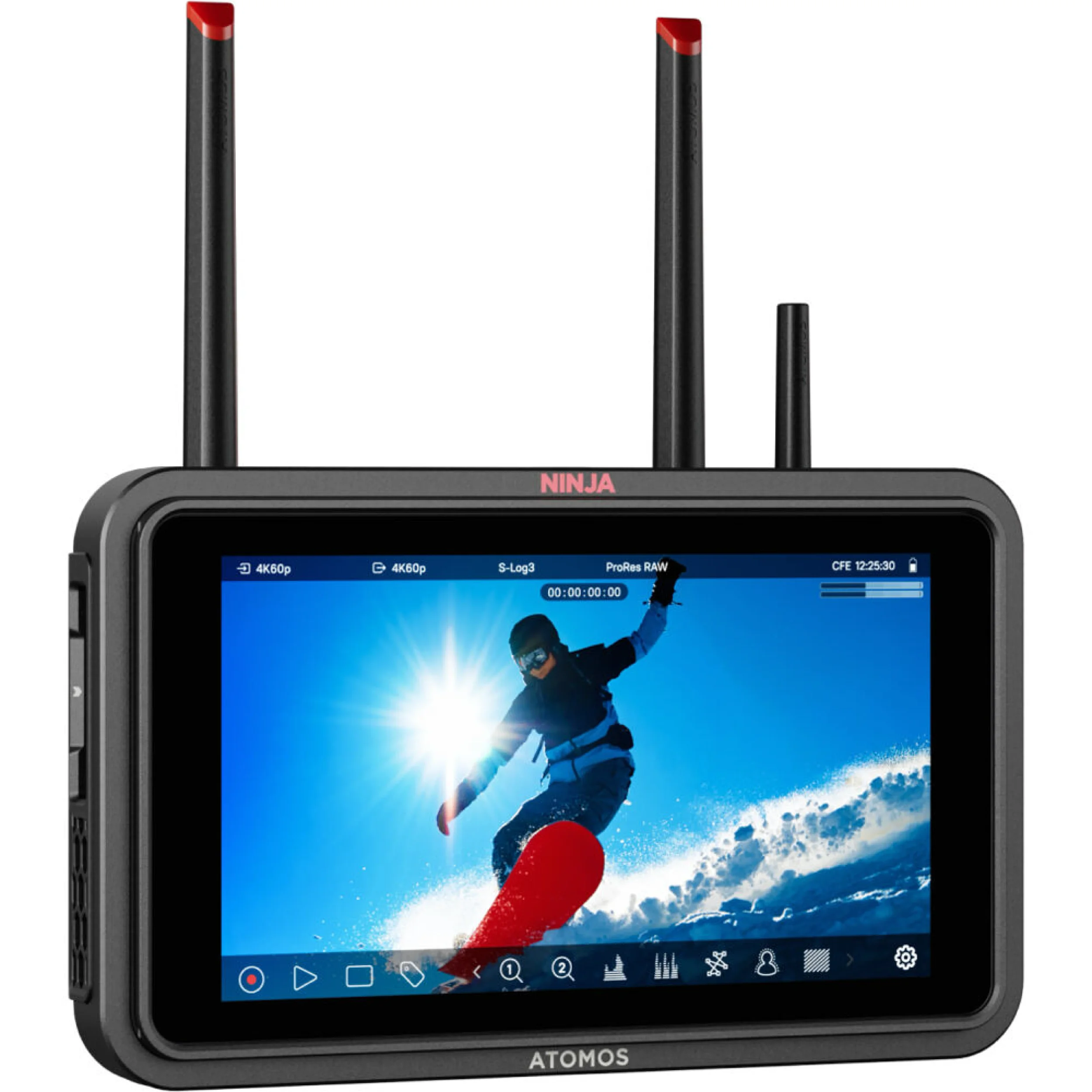 מוניטור מקליט "5.2 מסך מגע Atomos Ninja TX SDI/HDMI HDR