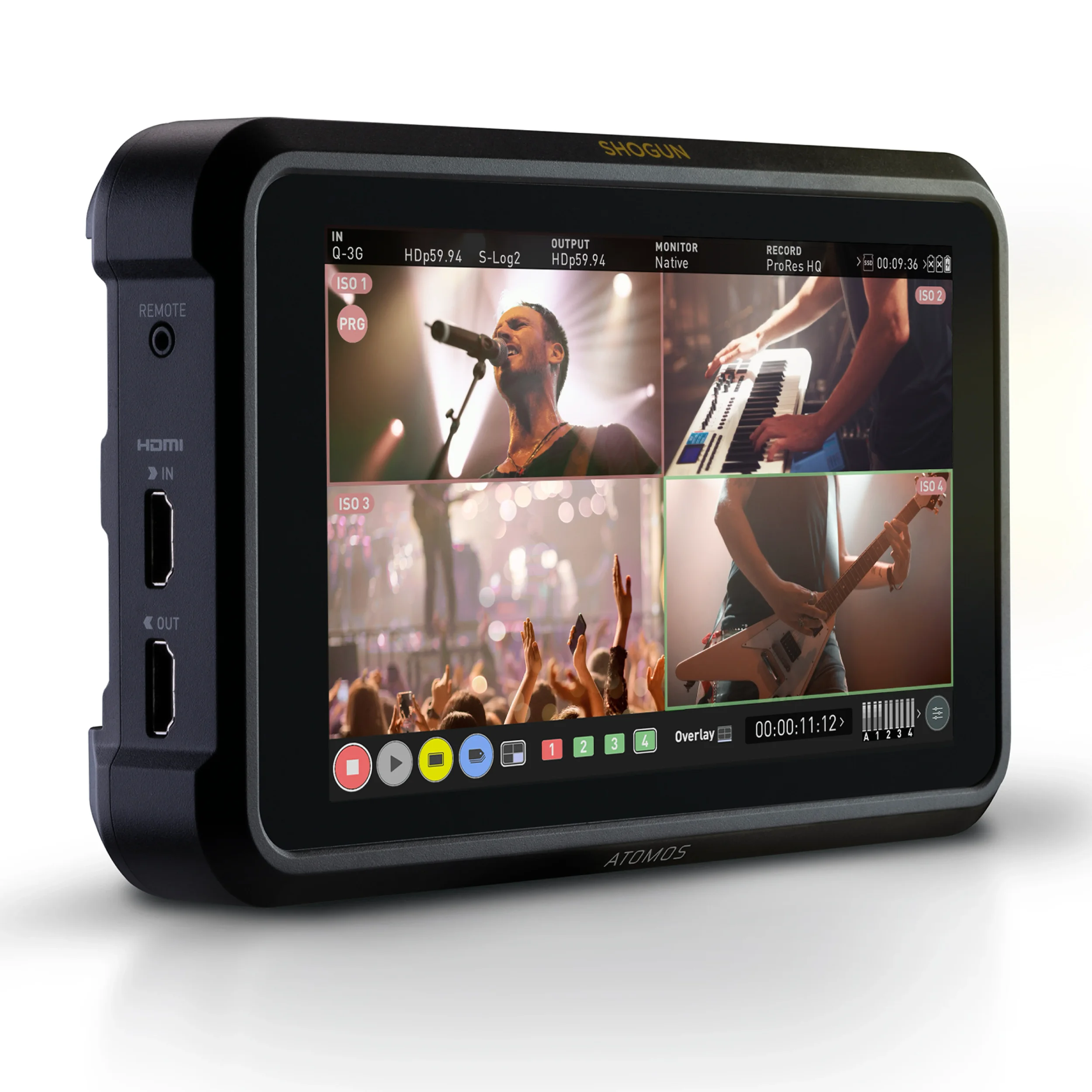 מוניטור מקליט / סוויצ'ר Atomos Shogun Classic  "7