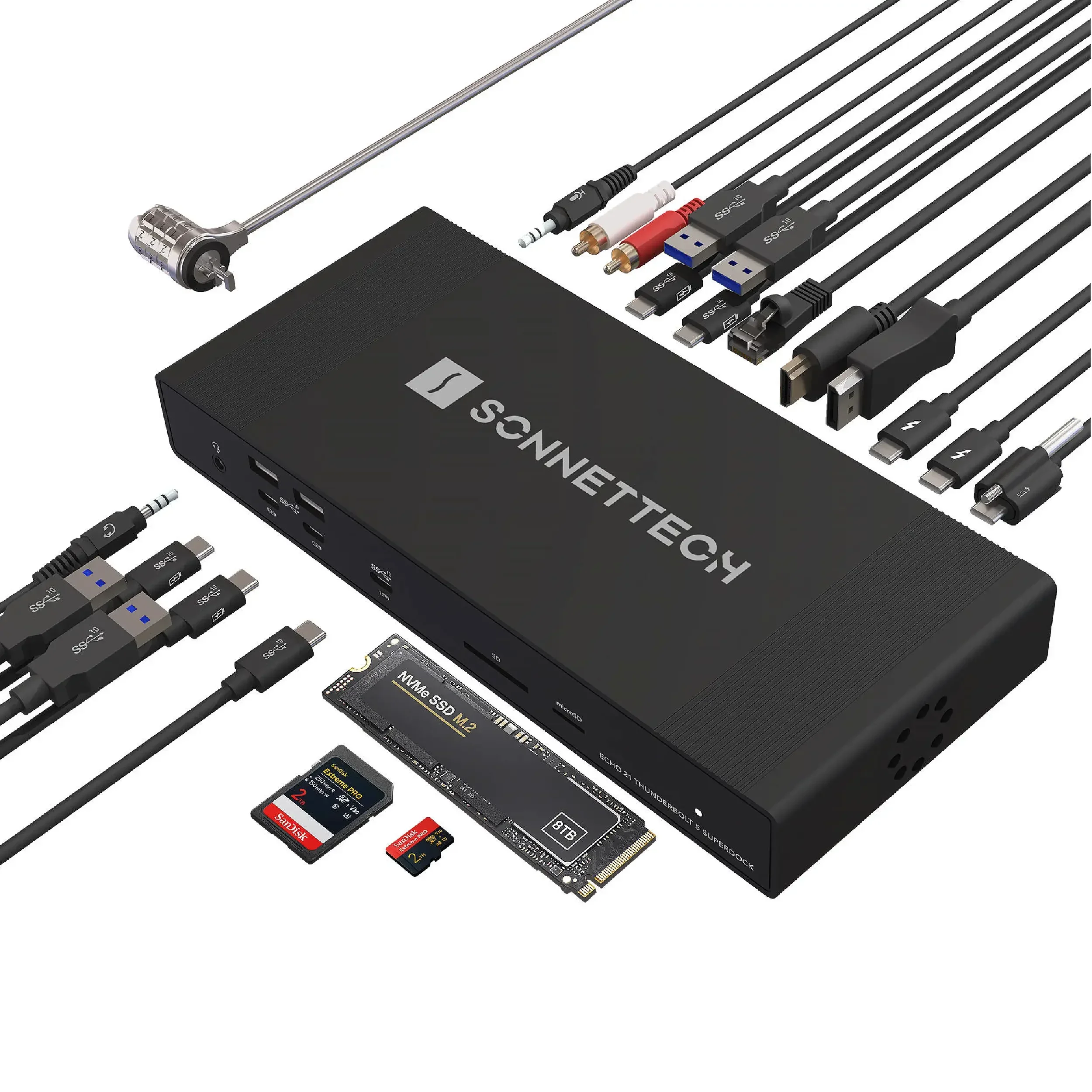 Sonnet Echo 21 Thunderbolt 5 SuperDock