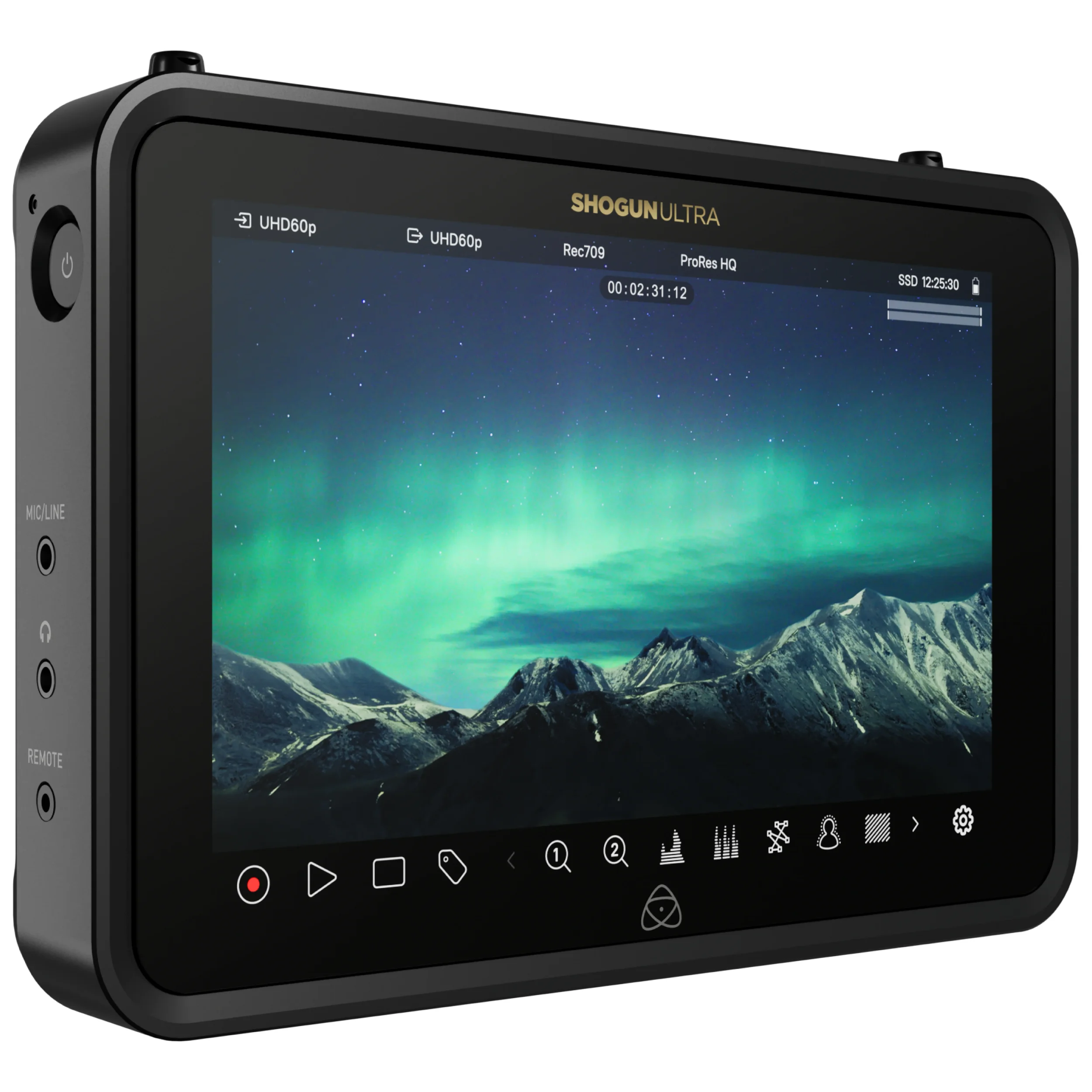 מוניטור מקליט "7 מסך מגע Atomos Shogun Ultra