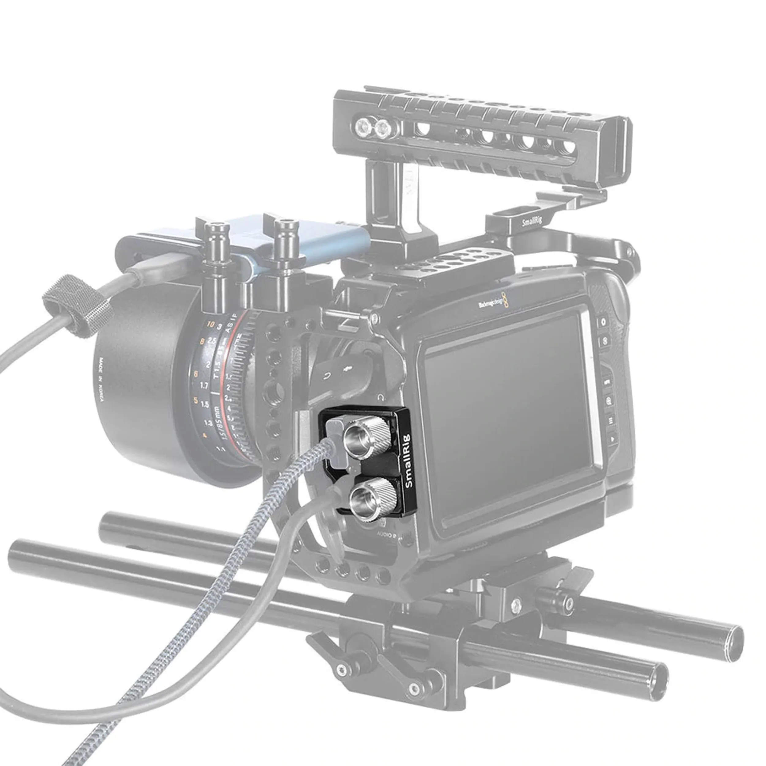מהדק כבל HDMI ו-USB-C למצלמות Pocket 4K/6K מבית SmallRig 2246B