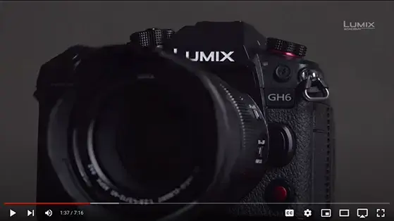 מצלמה דיגיטלית Panasonic Lumix DC-GH6