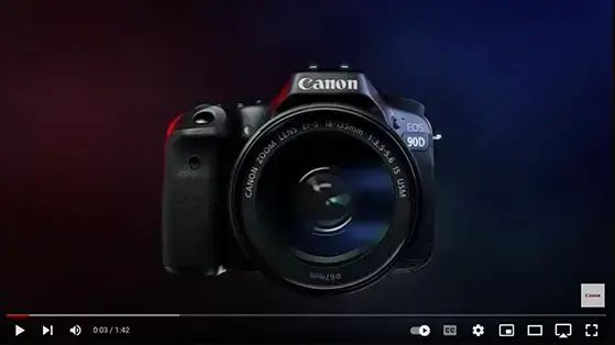 גוף מצלמה CANON EOS-90D