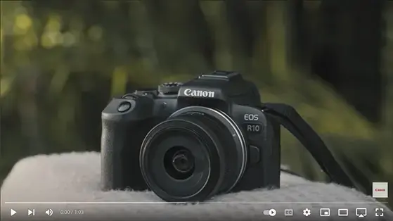 מצלמה דיגיטלית Canon EOS R10 ללא מראה ועדשה 18-150 מ"מ