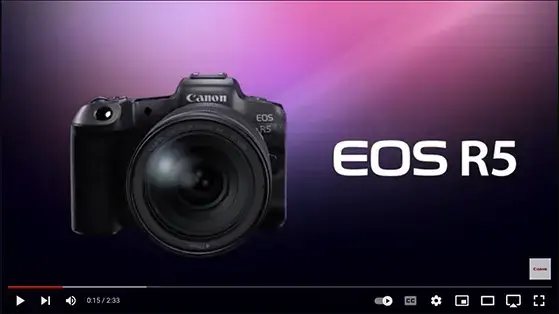 מצלמה דיגיטלית Canon EOS R5 ללא מראה