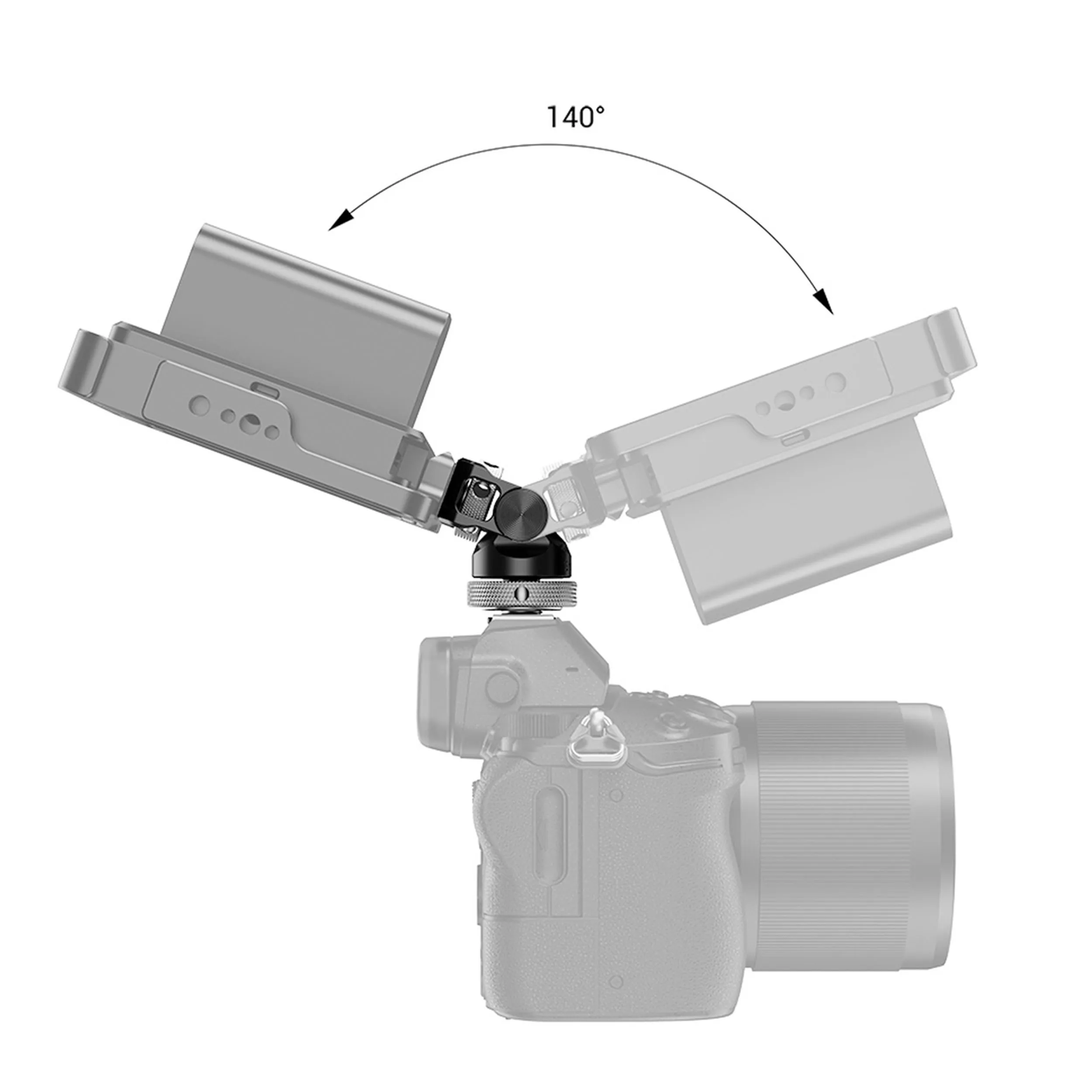 מחזיק מוניטור מסתובב עם מחבר נעל קרה SmallRig BSE2346