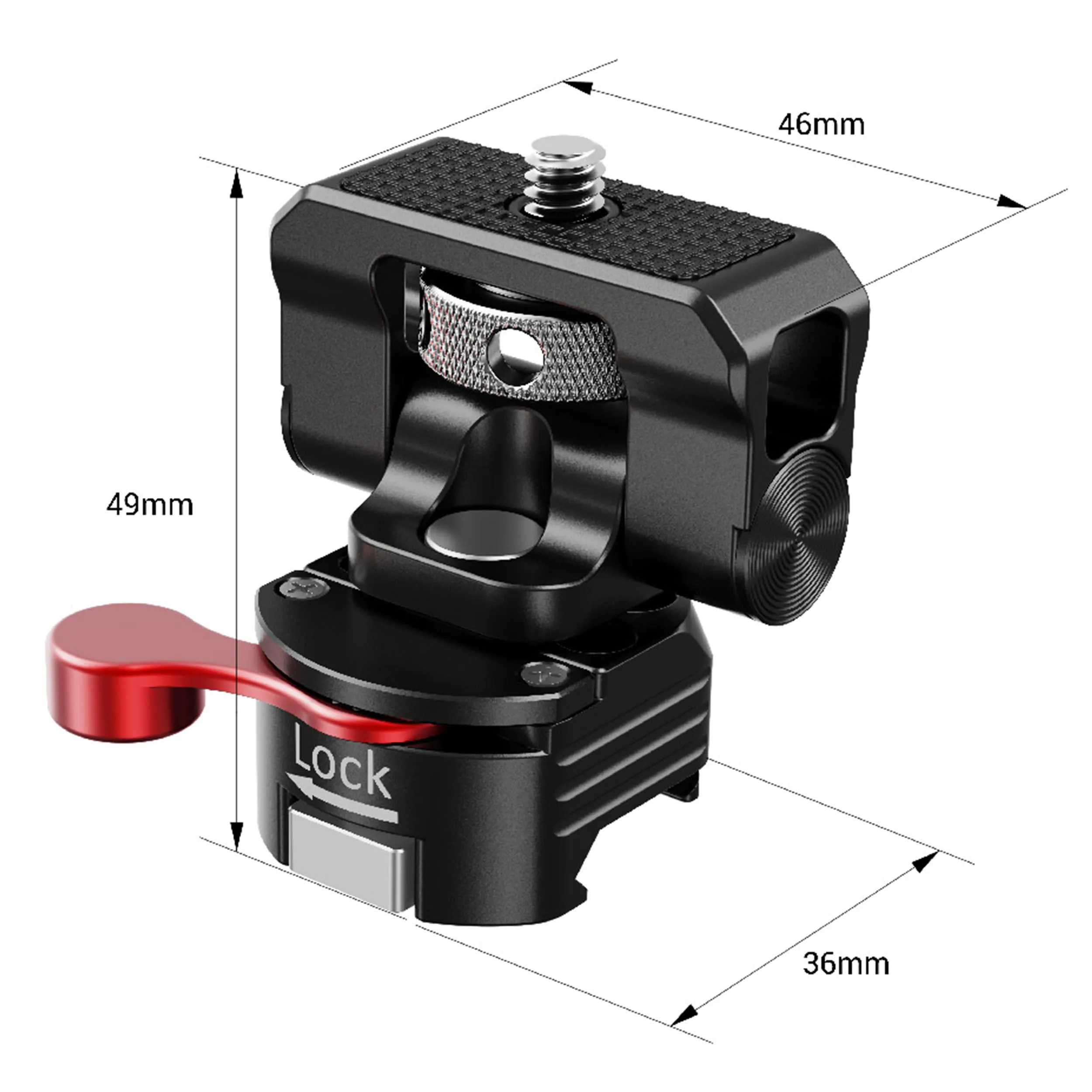 מחזיק מוניטור מסתובב עם מחבר SmallRig BSE2347 NATO
