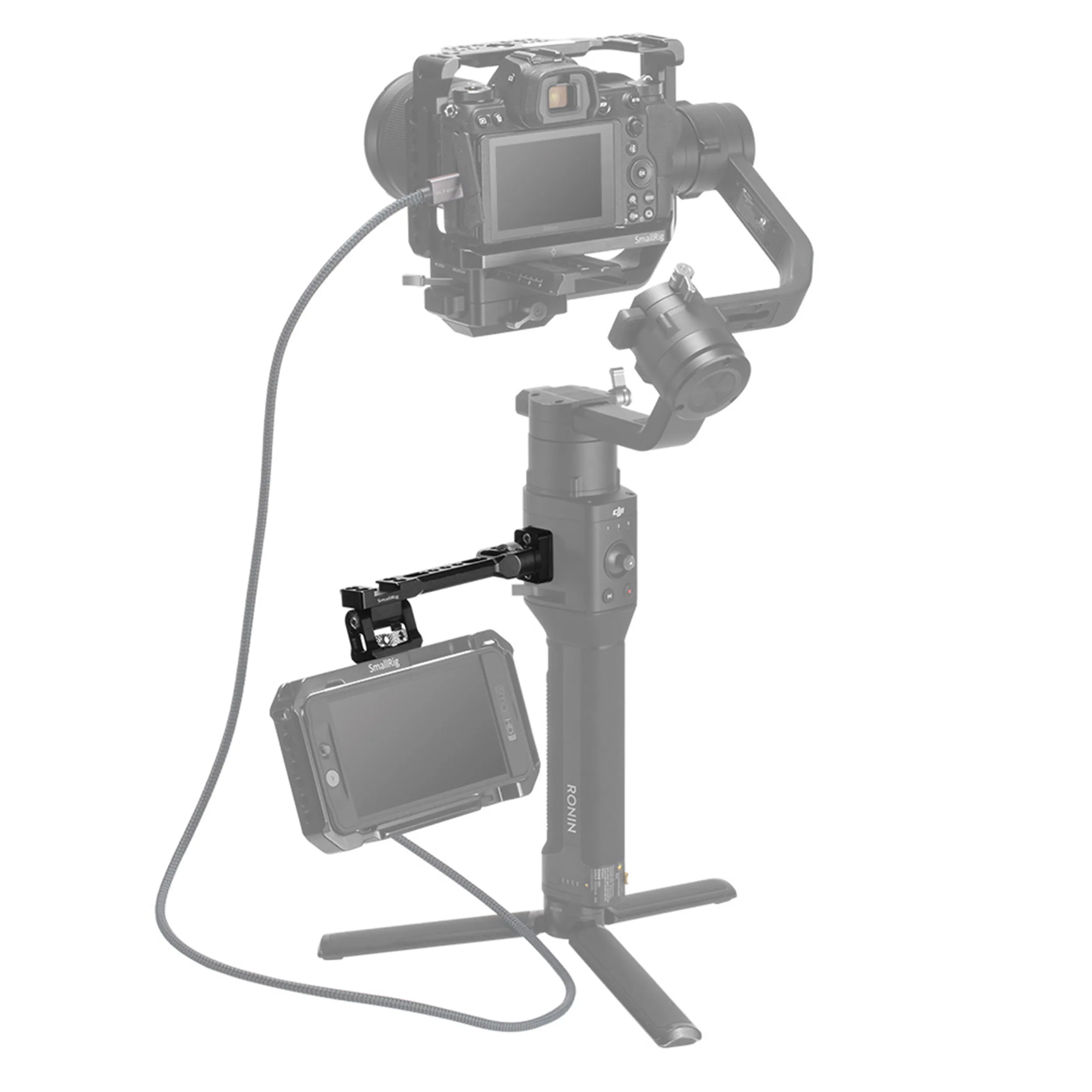 זרוע צד מתכווננת למוניטור עבור גימבל SmallRig BSE2386