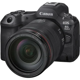 מצלמה דיגיטלית ועדשה 24-105 מ"מ Canon EOS R5 Mark II