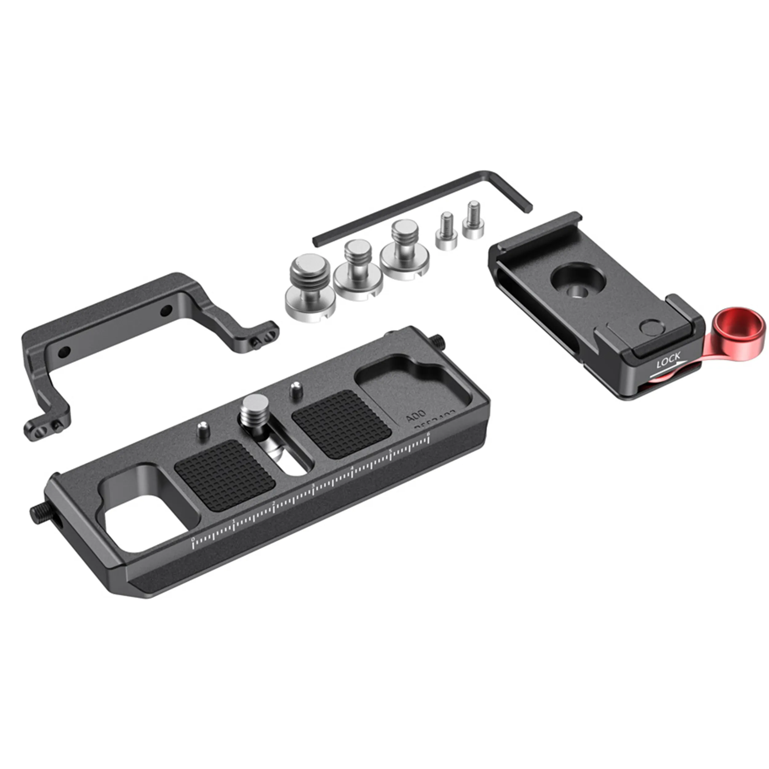 מחבר מתאם מצלמות Pocket 4K/6K לגימבל RoninS/Moza Air 2 מבית Small Rig BSS2403