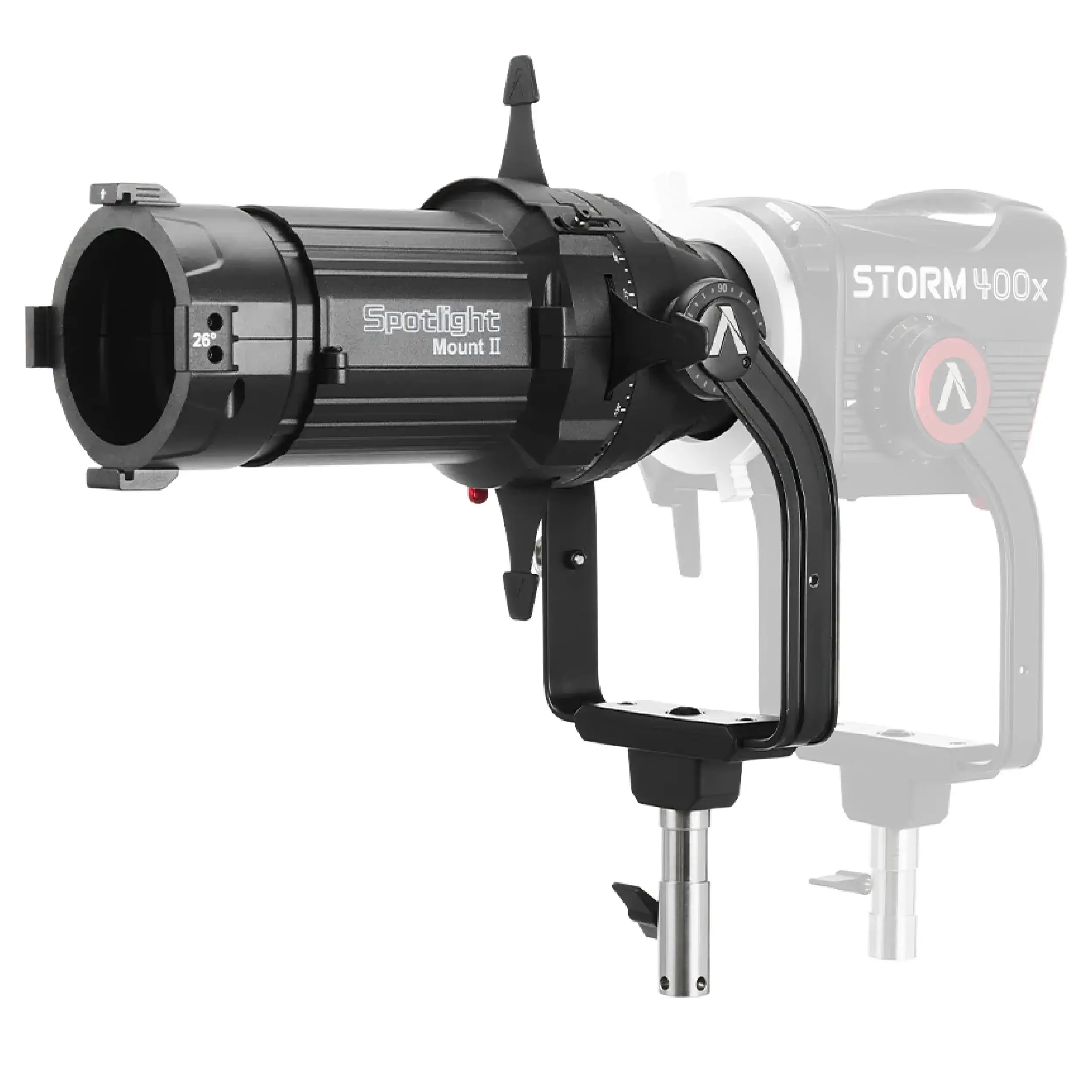 מחבר תאורת ספוט 26° גרסה II לפנסי Aputure