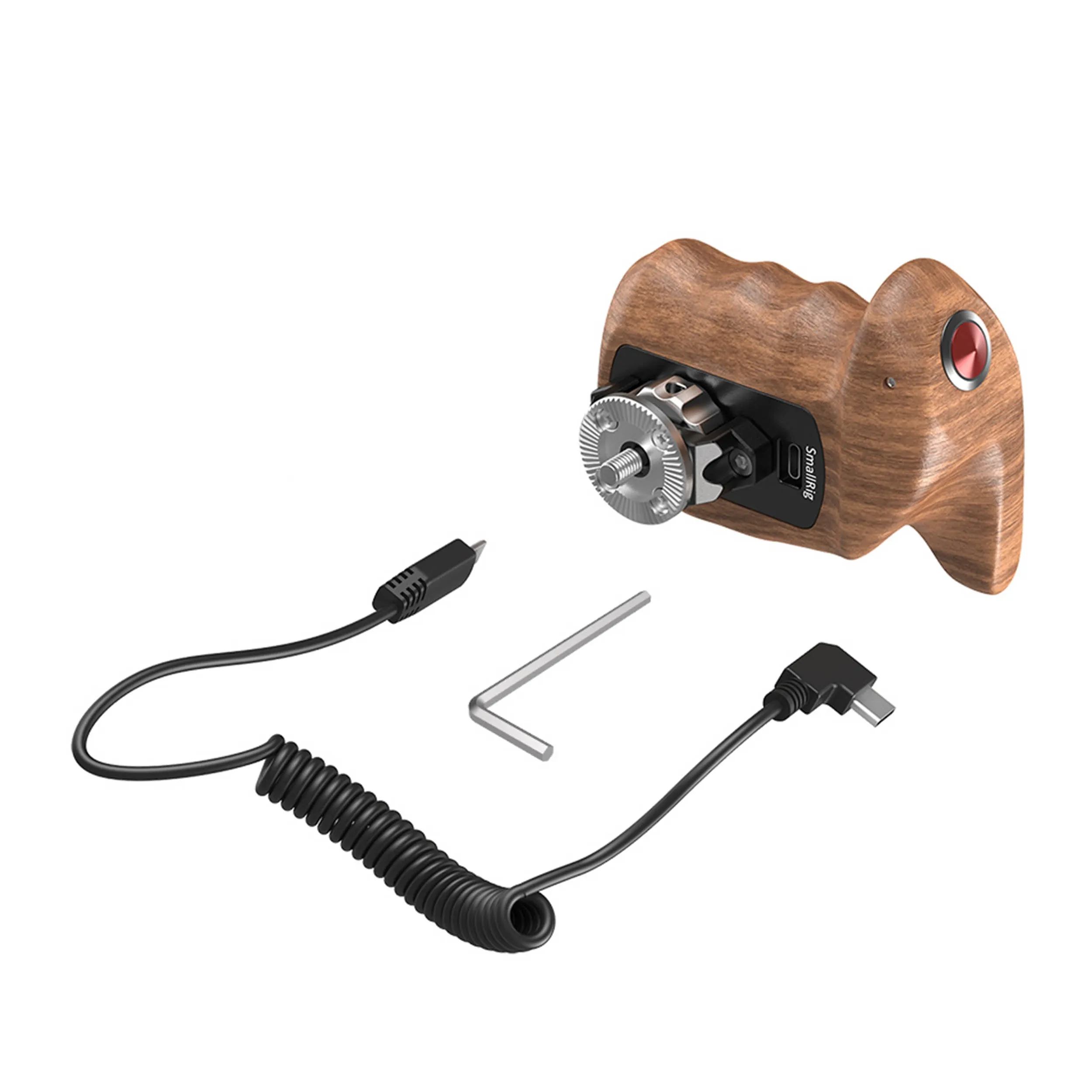 ידית אחיזה מעץ עם כפתור Start/Stop למצלמות Sony דגם SmallRig HSR2511