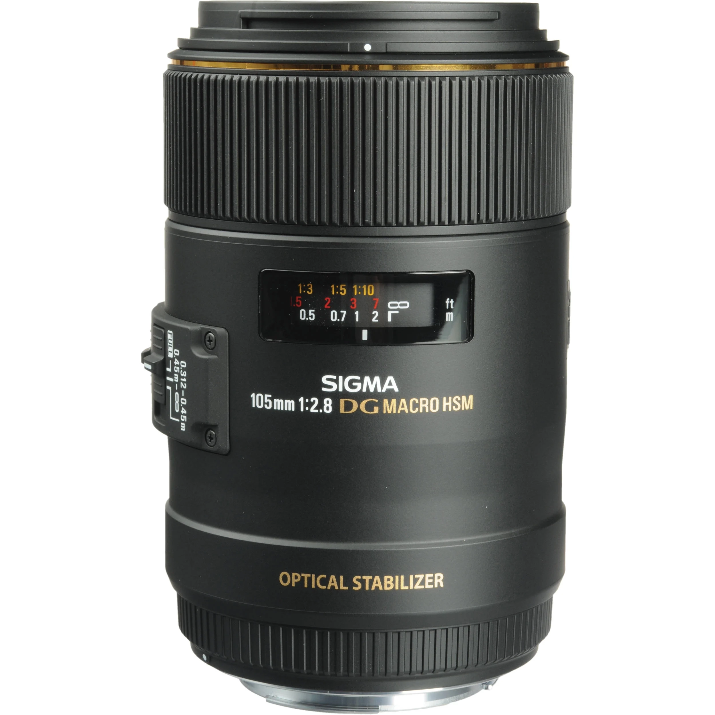 עדשת מאקרו Sigma 105mm f/2.8 EX DG OS HSM למצלמות Canon