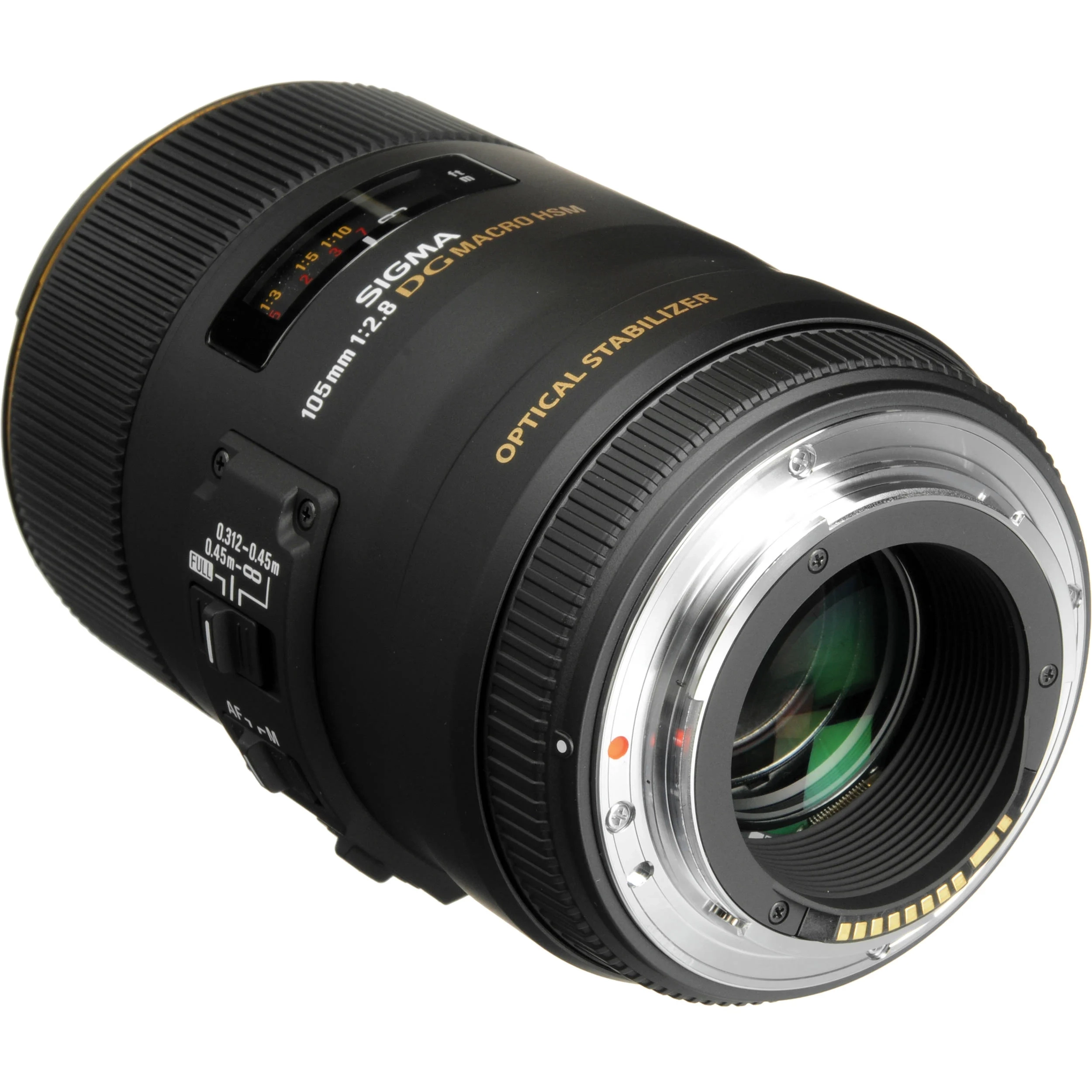 עדשת מאקרו Sigma 105mm f/2.8 EX DG OS HSM למצלמות Canon