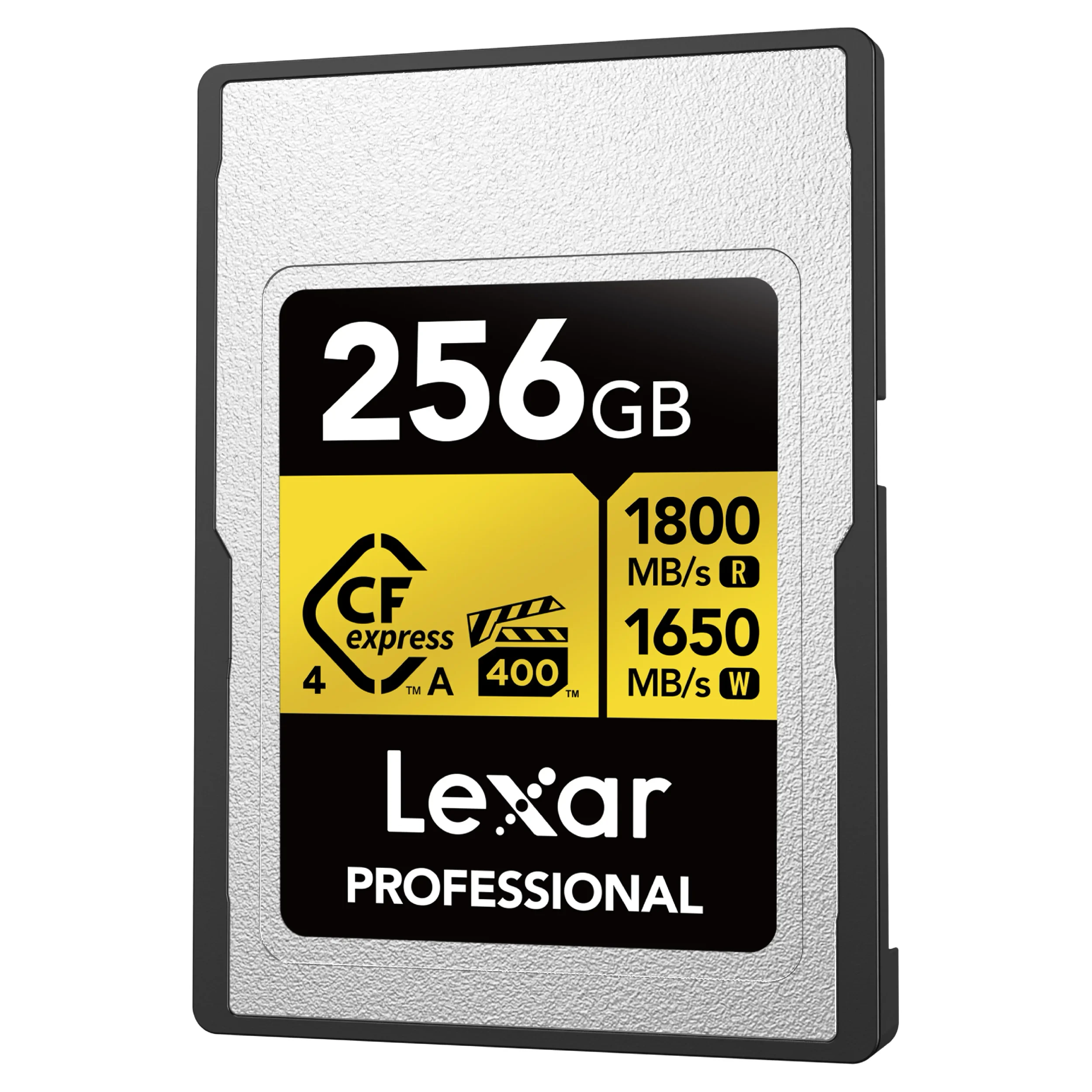 כרטיס זיכרון Lexar® Professional  256GB CFexpress™ 4.0 Type A card Gold